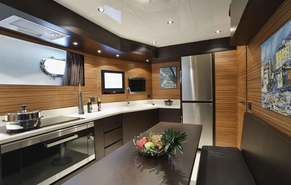 yacht kitchen interior design