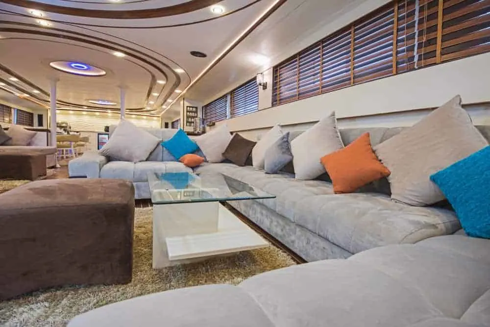 yacht living room