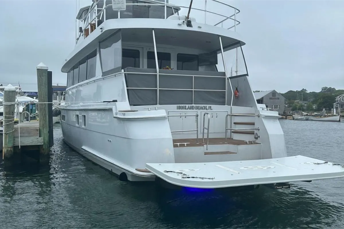 Aft deck