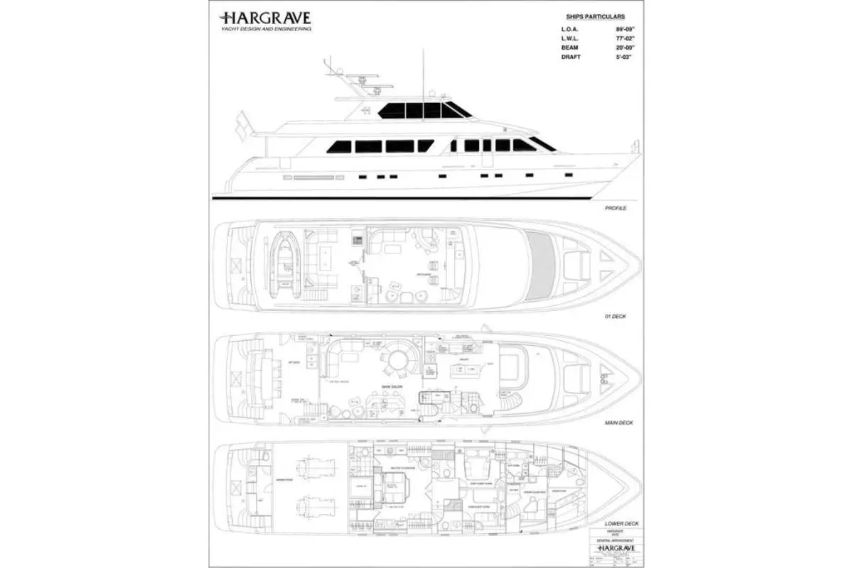 Yacht plans