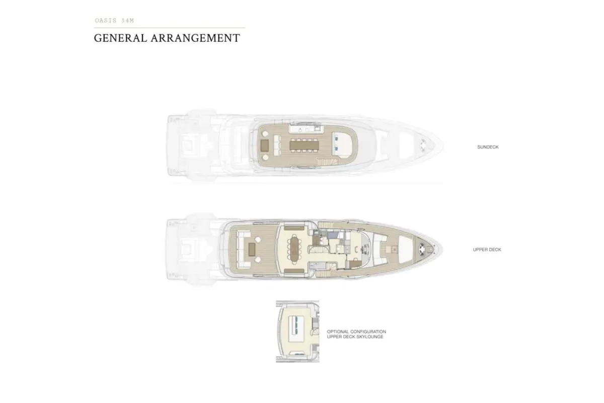 Sun Deck and Upper Deck