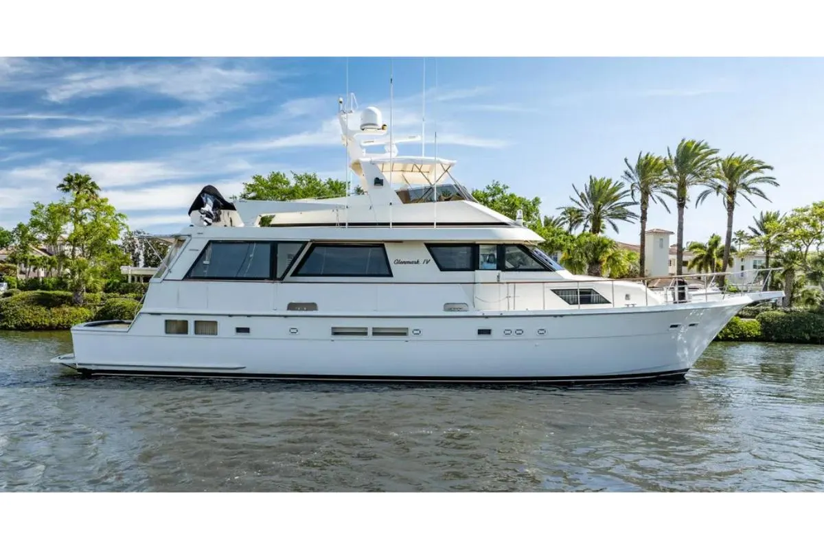 1988 Hatteras 67 Cockpit Motor Yacht 