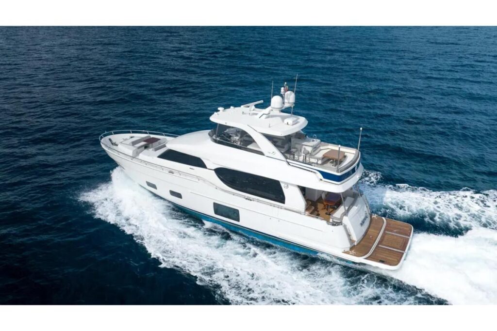 2018 Ocean Alexander 70e (a 70 Ft. Yacht Floor Plan and Design ...