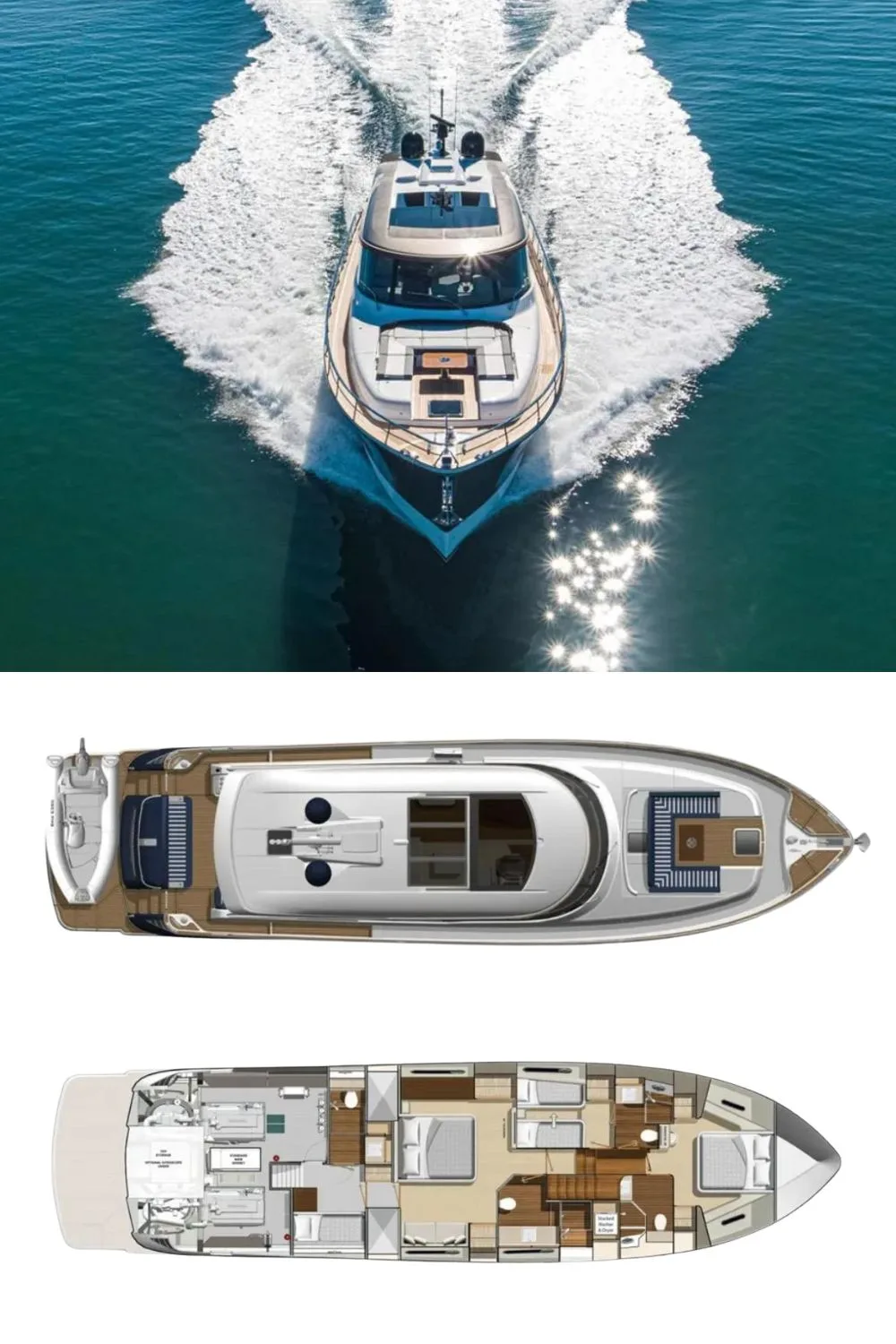 The 2024 Belize 66 Sedan (a 69 ft. Yacht Floor Plan and Design)