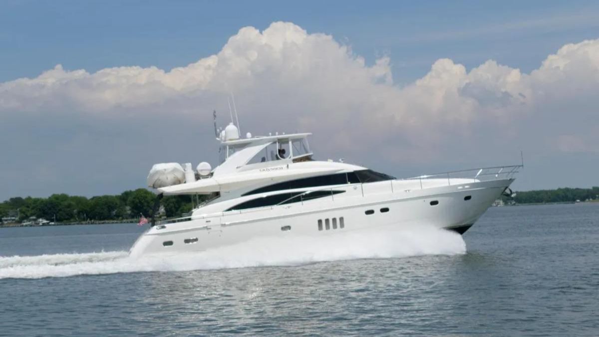 2007 Viking Princess 70 Motor Yacht (a 70 Ft. Yacht Floor Plan and ...