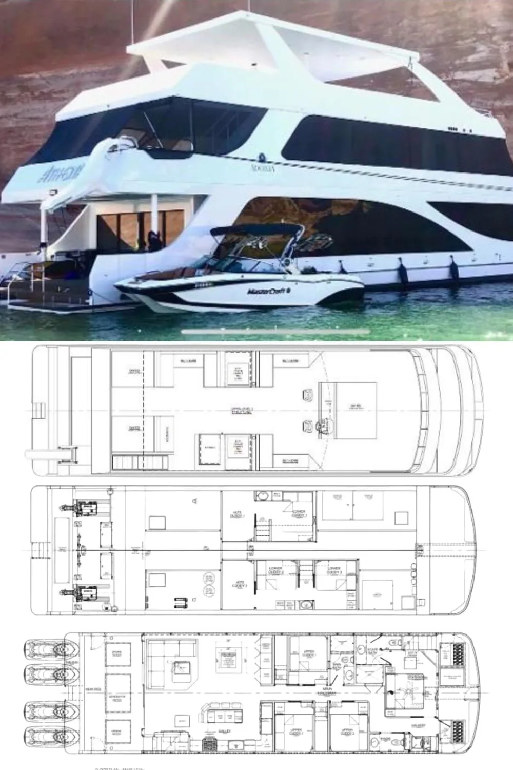 2019 Adonia Athena Share #7 (a 75 Ft. Yacht Floor Plan and Design ...