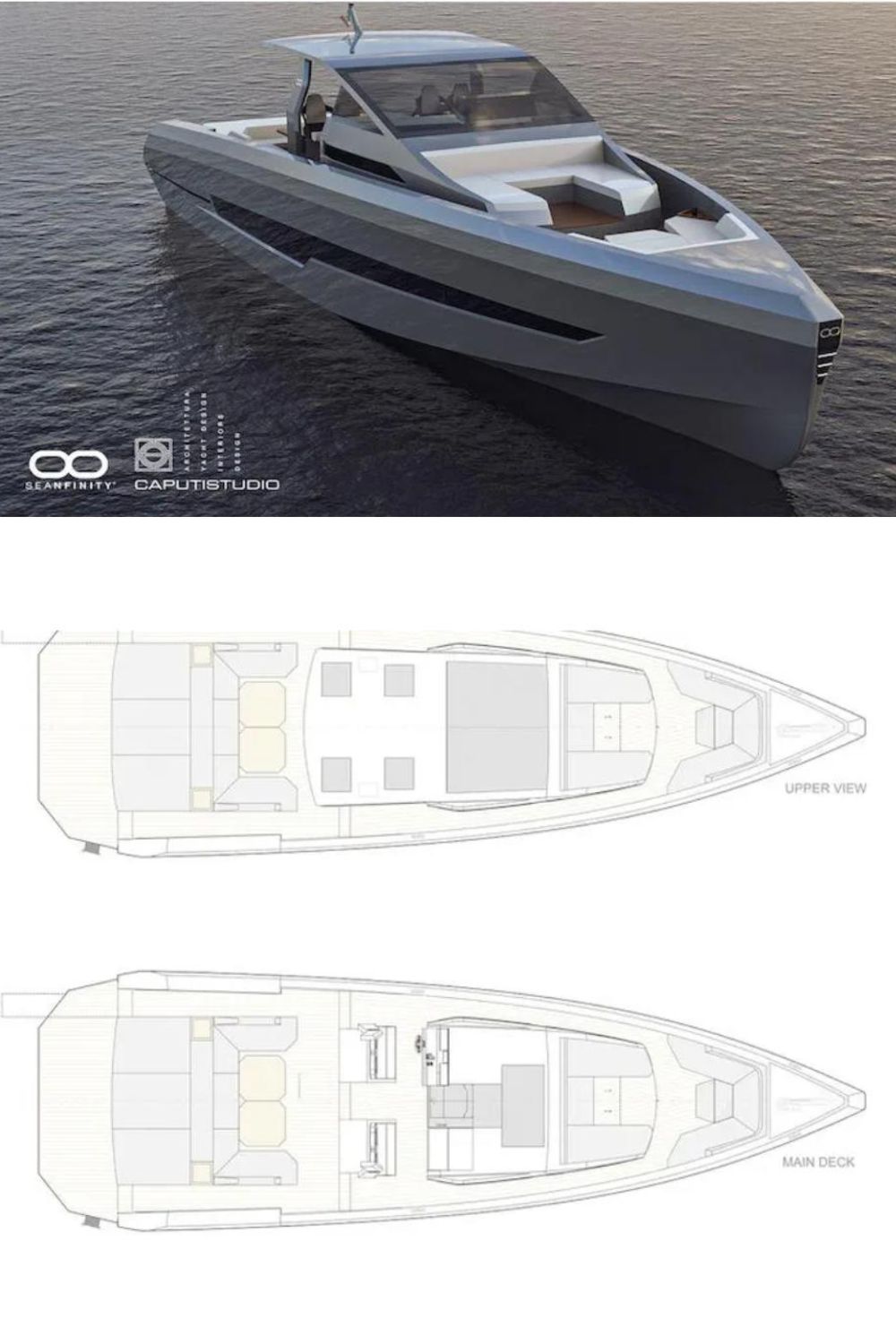 2024 Seanfinity T6 (a 60 Ft. Yacht Floor Plan and Design)