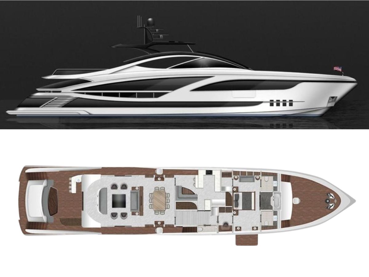 125 ft yacht