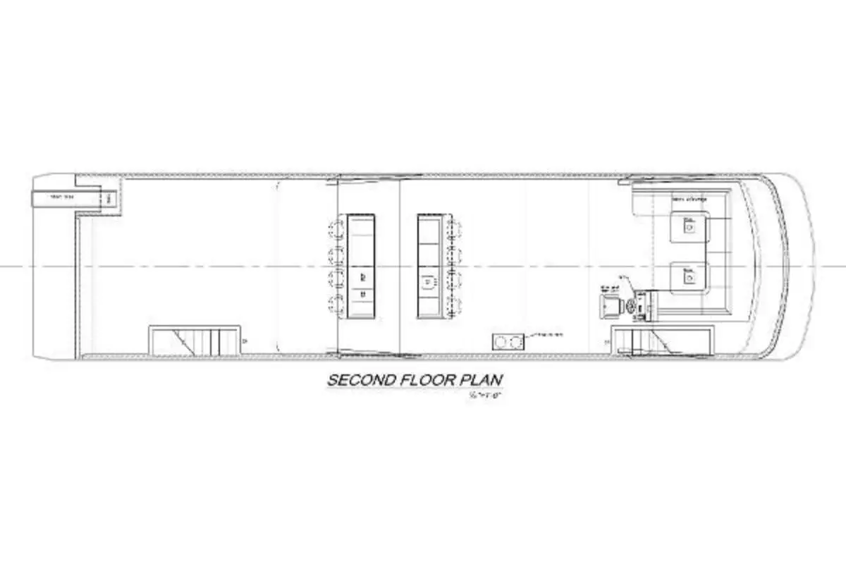 Second floor plan