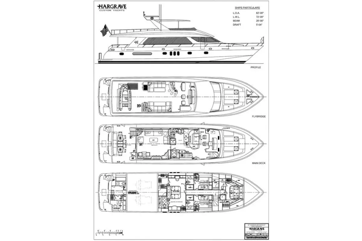 Yacht plans