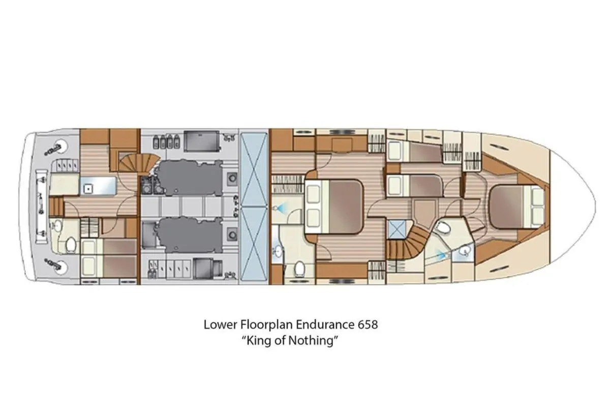 Lower floor plan