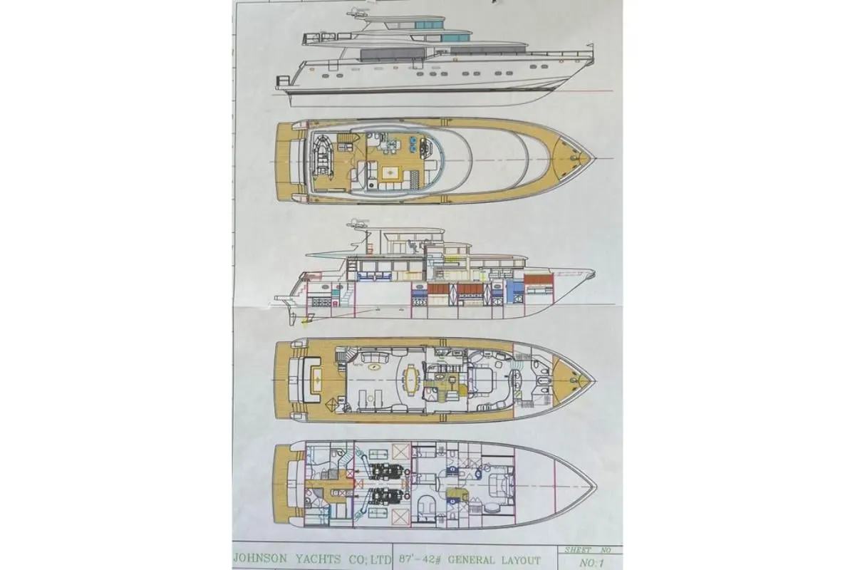 Yacht plans