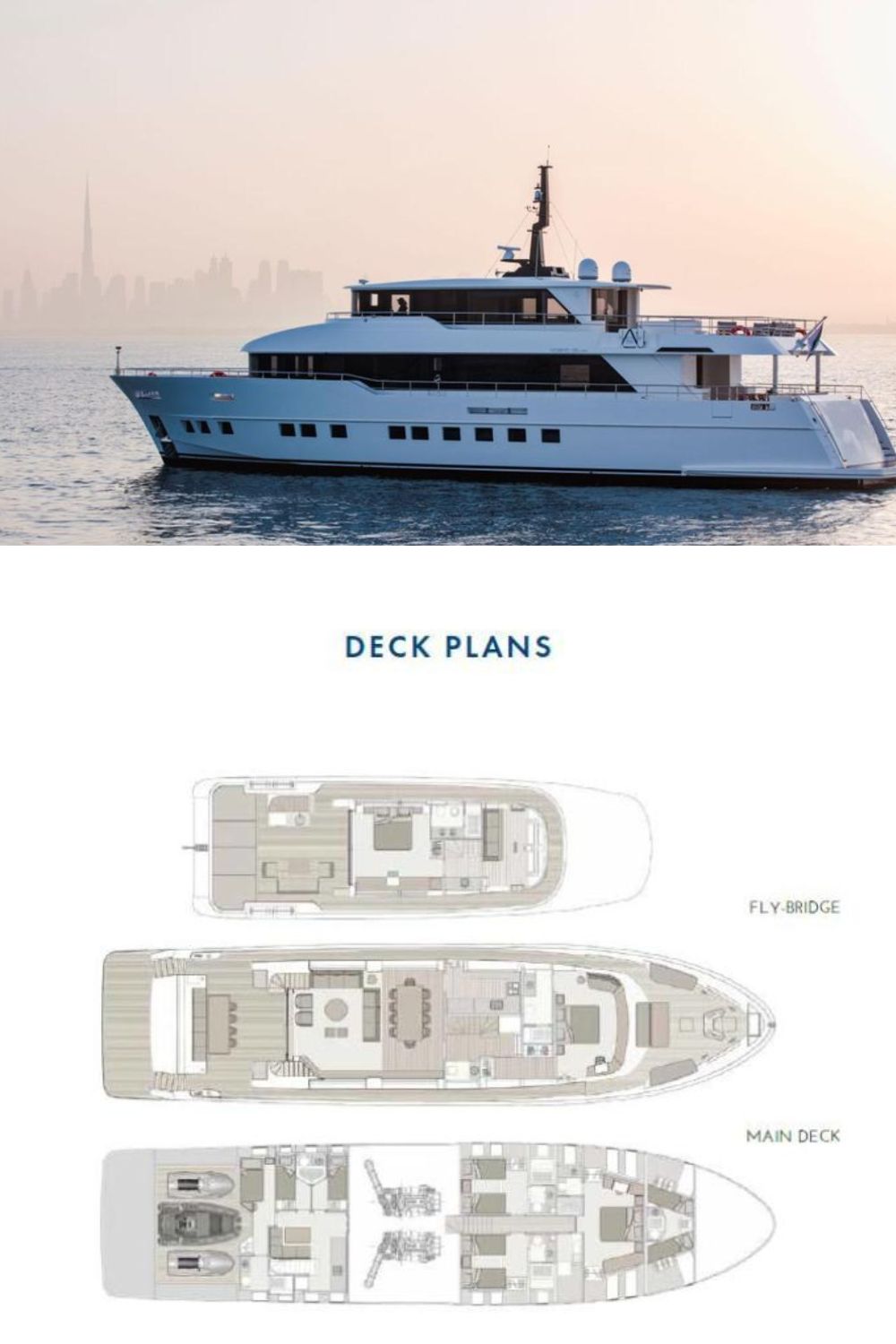 2024 Nomad 95 SUV (a 98 Ft. Yacht Floor Plan and Design)