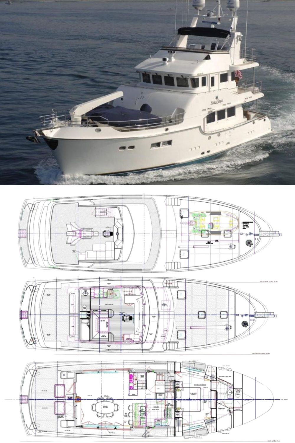 2024 Nordhavn 68 (a 68 Ft. Yacht Floor Plan and Design)