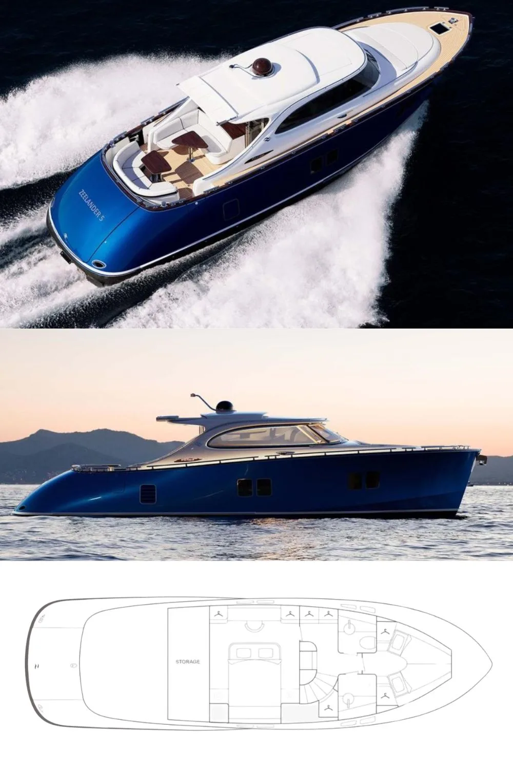 2024 Zeelander 5 (a 48 Ft. Yacht Floor Plan and Design)