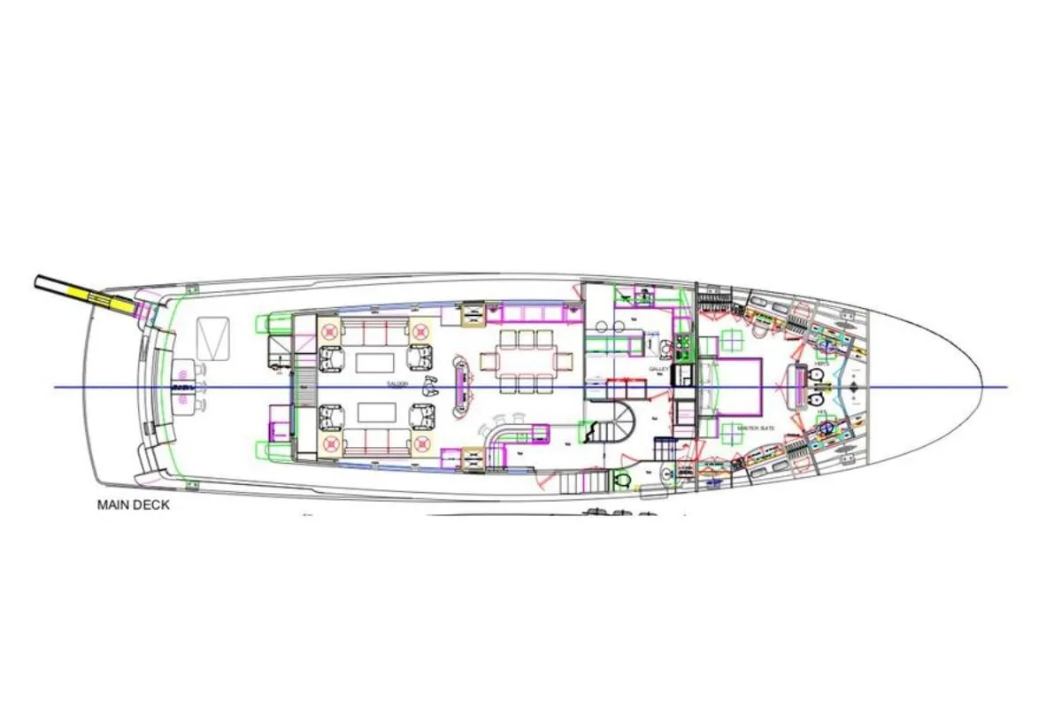 Main deck plan