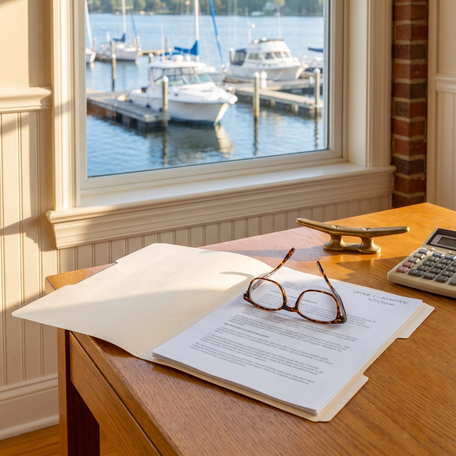 Accepting the First Marine Loan Offer