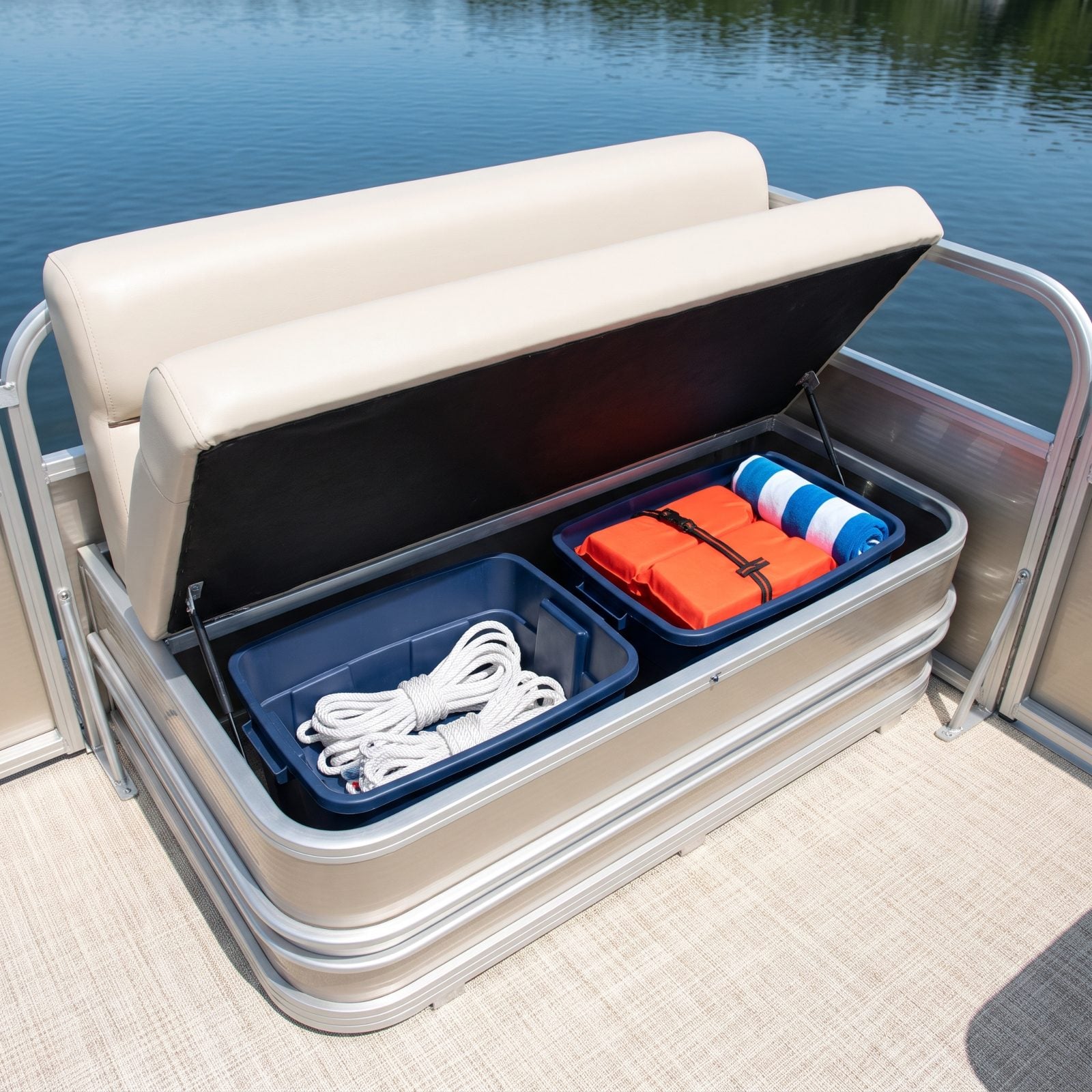 Add Under-Seat Storage Bins