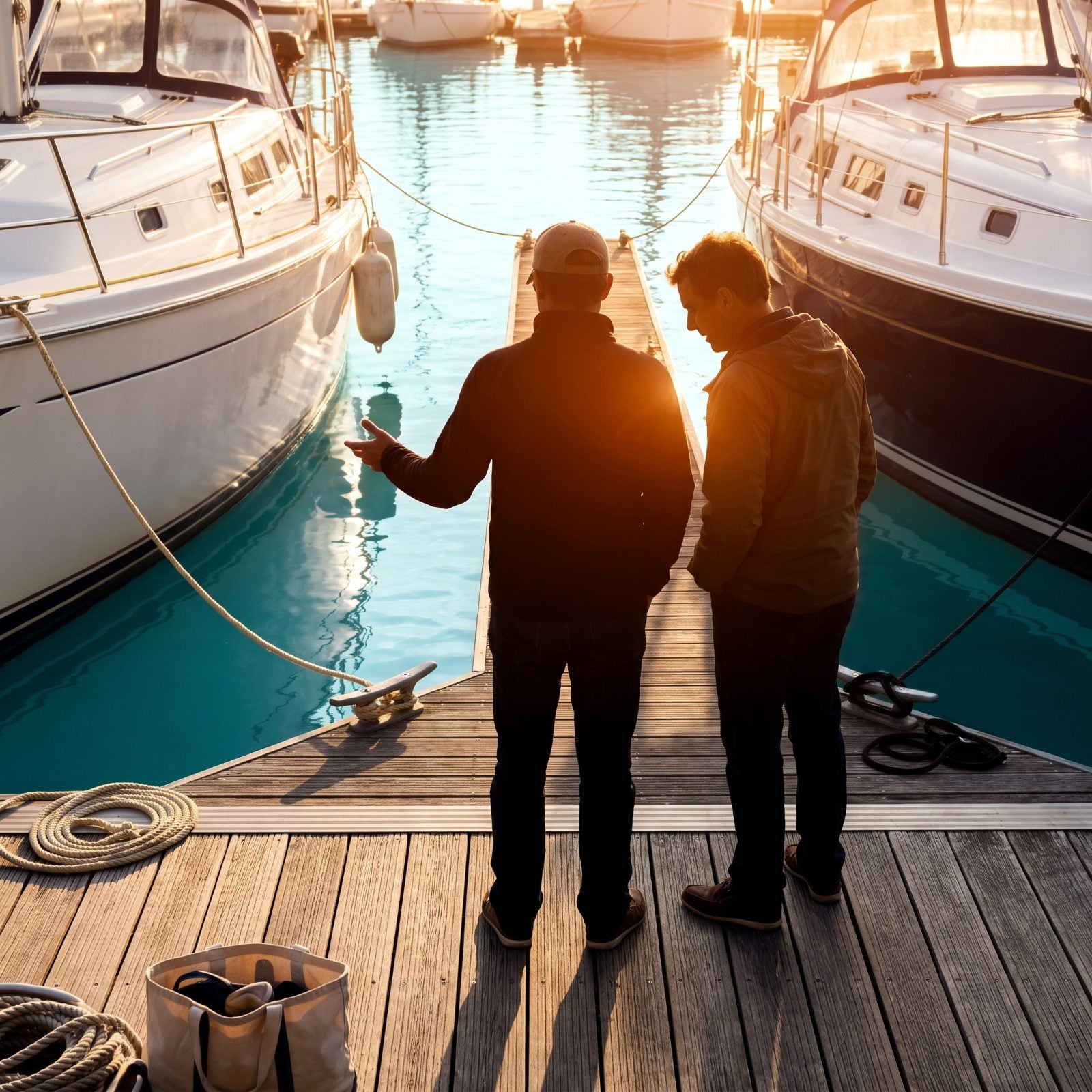 Ask Before You Touch Another Boat's Dock Lines