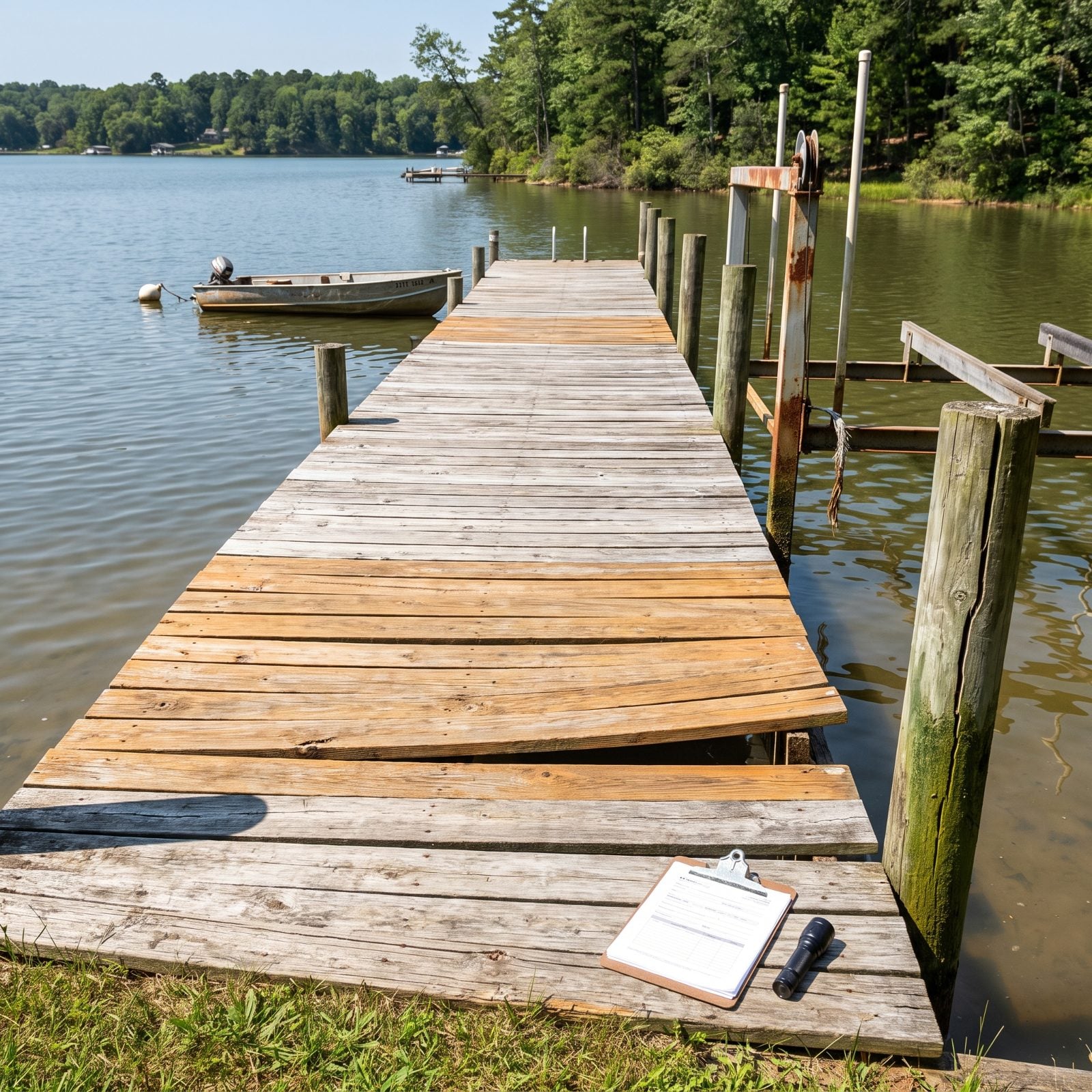 Assuming a Standard Home Inspection Covers the Dock