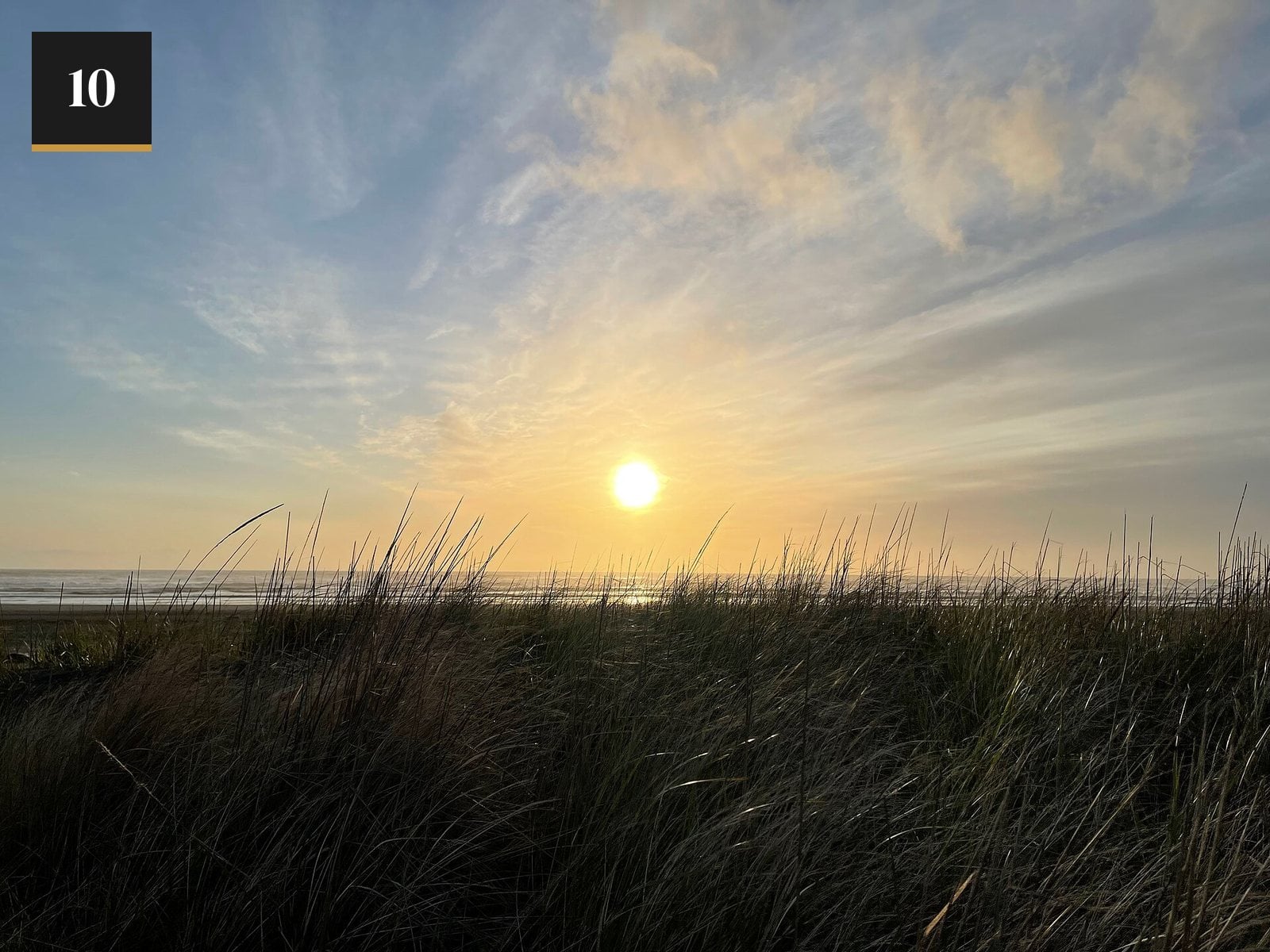 The waterfront in Ocean Shores, Washington