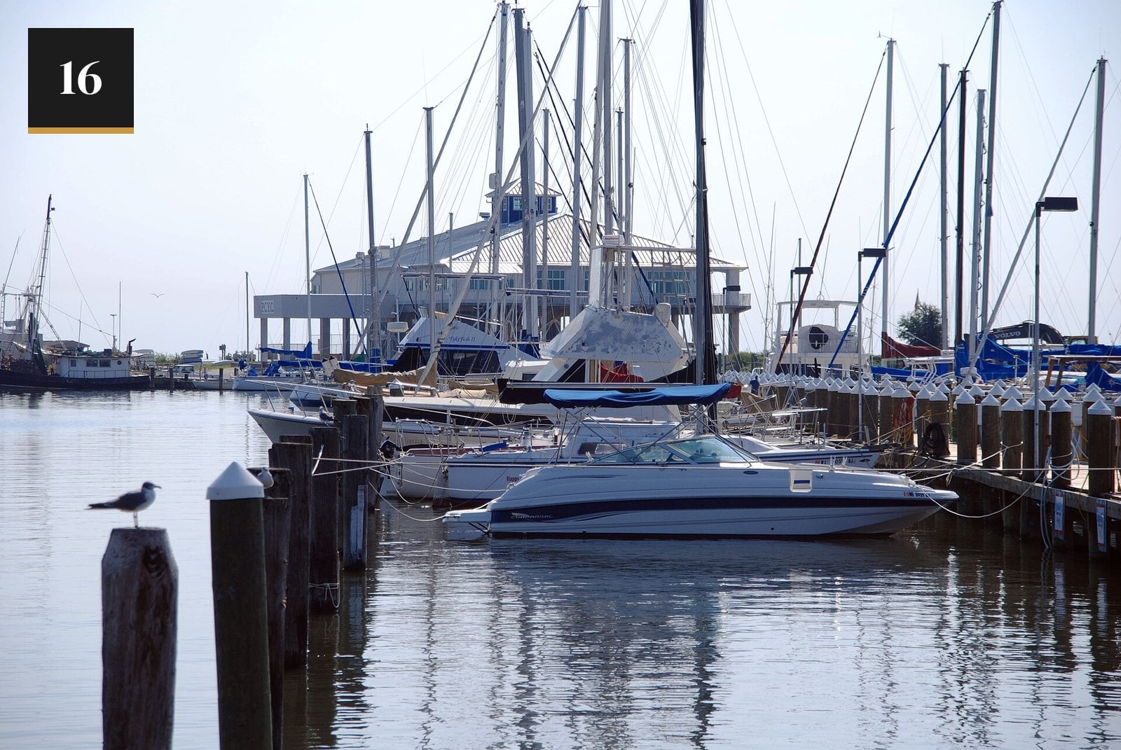 The waterfront in Pass Christian, Mississippi