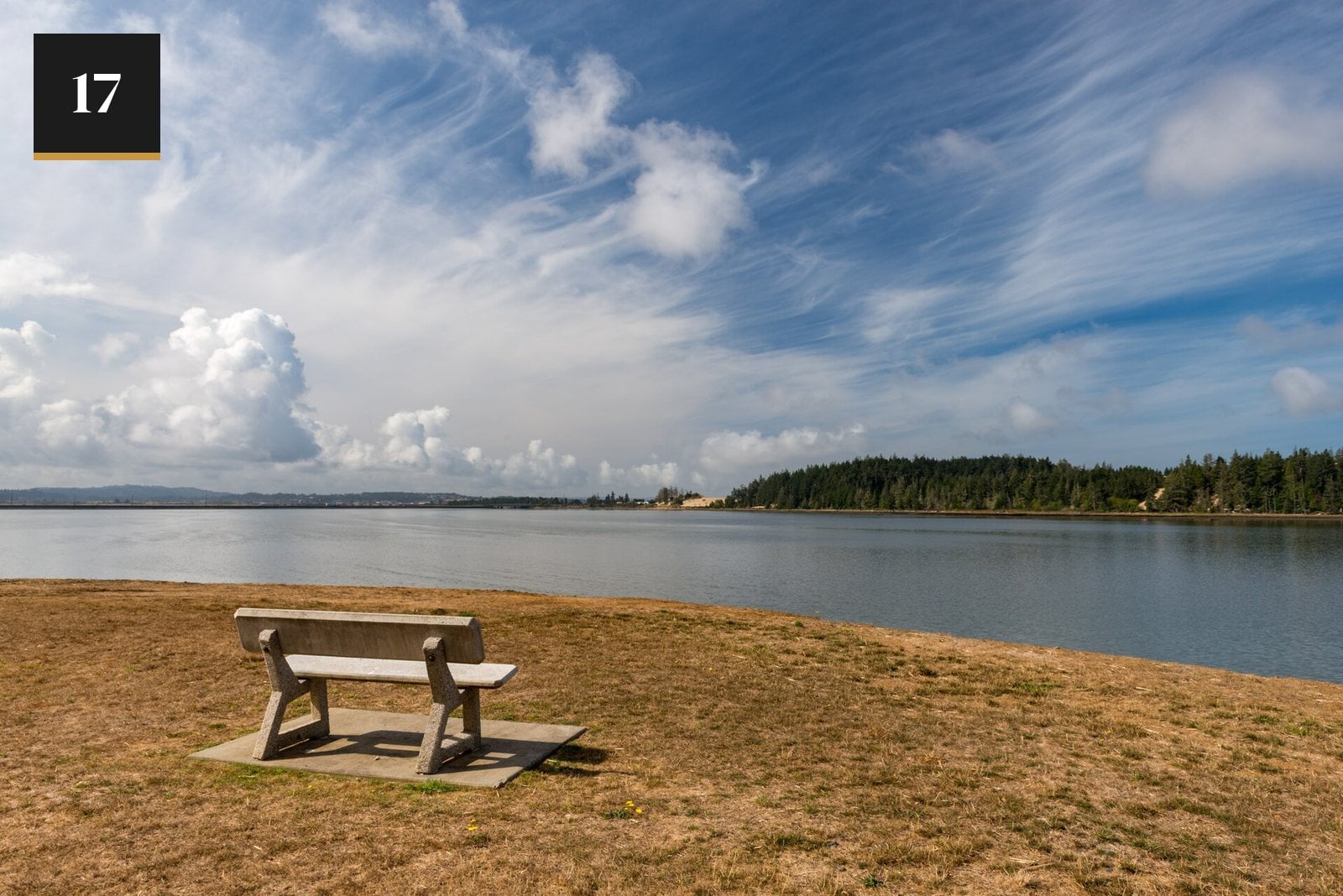 The waterfront in North Bend, Oregon