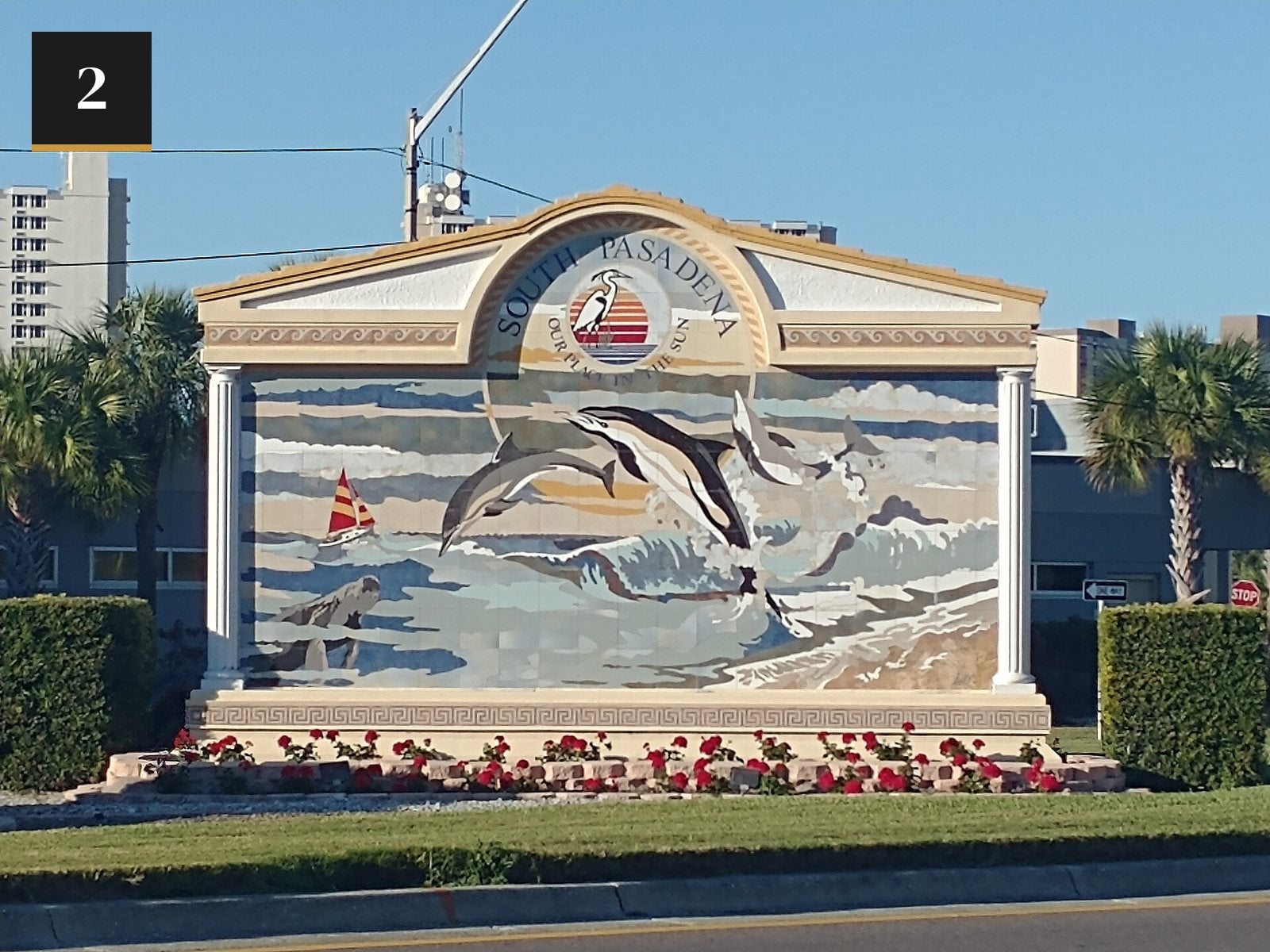 The waterfront in South Pasadena, Florida