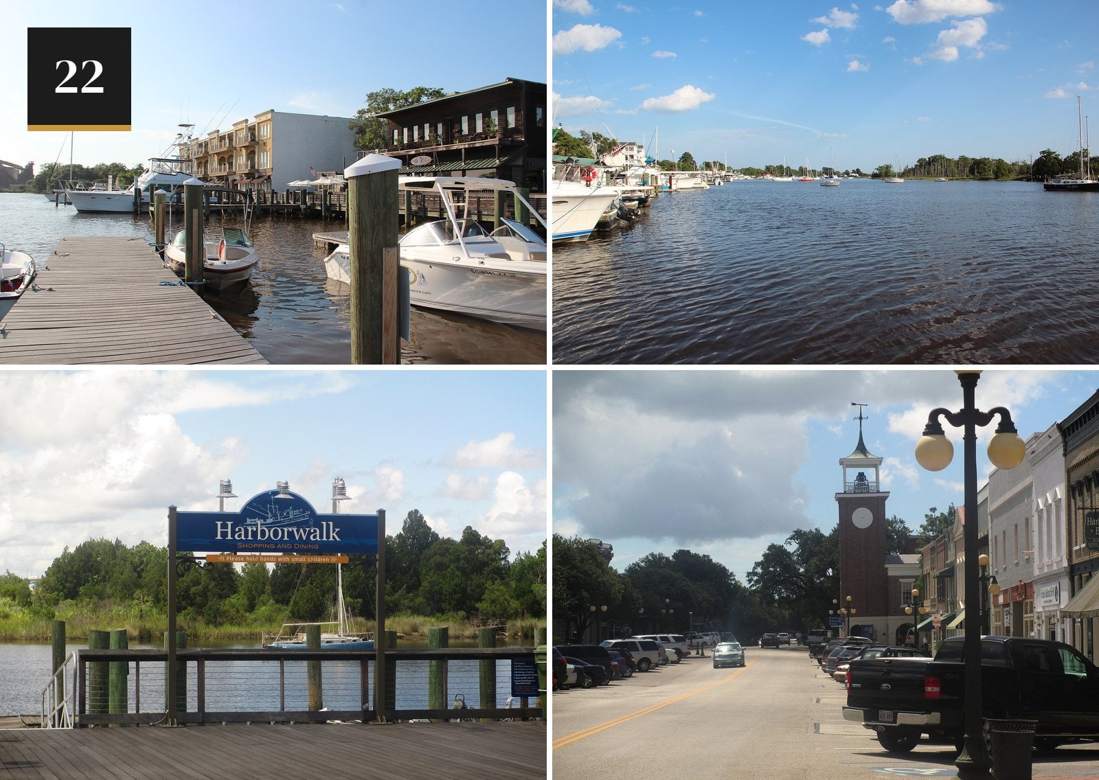 The waterfront in Georgetown, South Carolina
