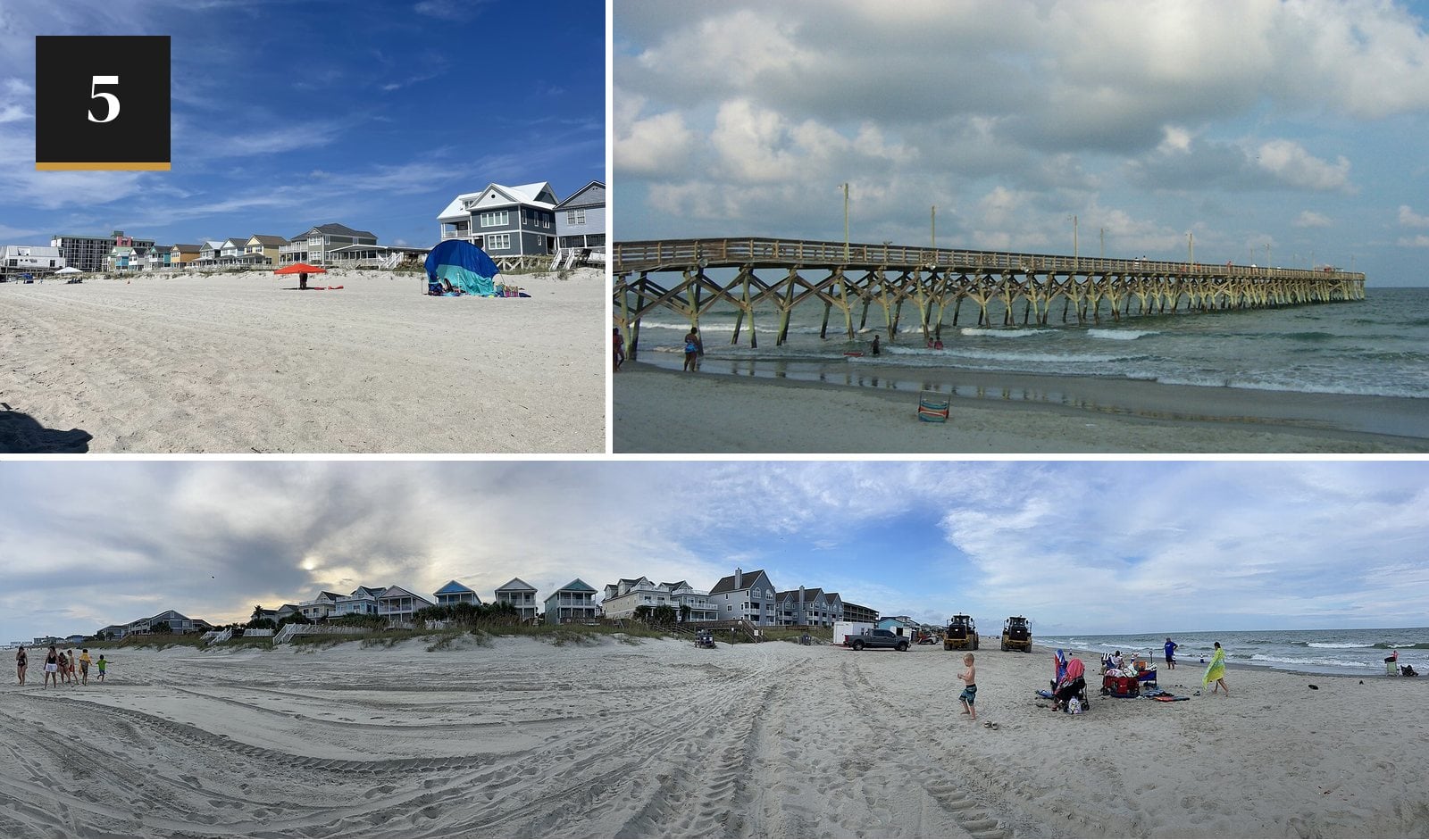 The waterfront in Surfside Beach, South Carolina