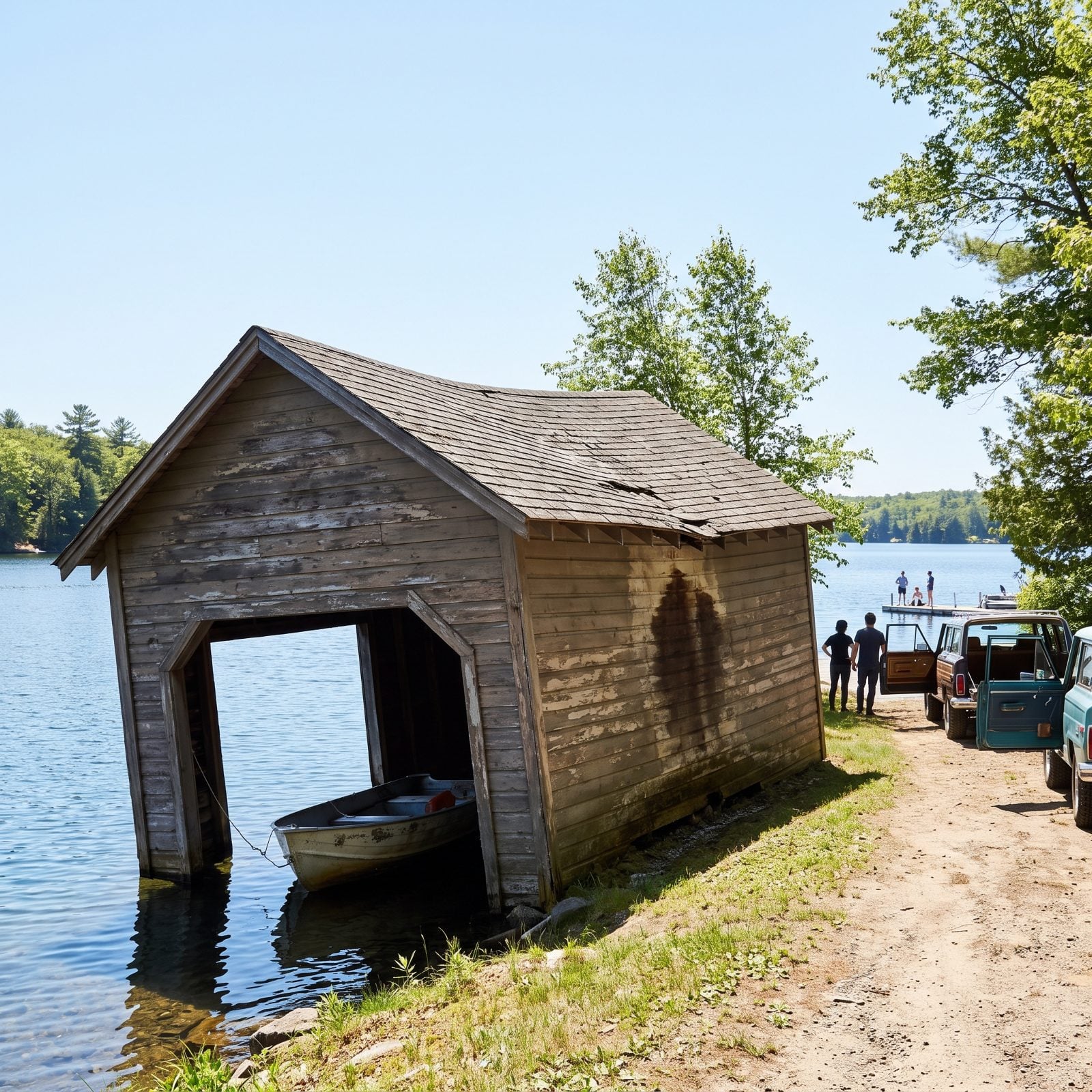 A Bidding War Makes the Leaky Boathouse Look Charming