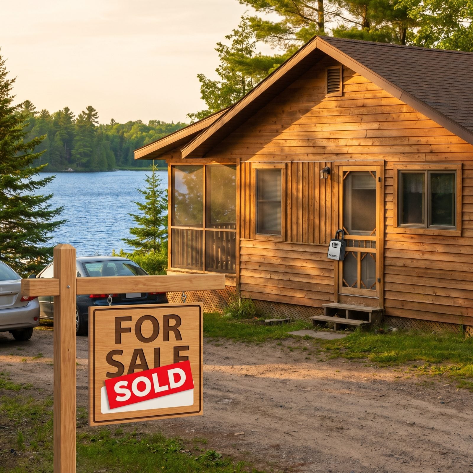 A Bidding War Makes an Ordinary Cabin Suddenly Desirable