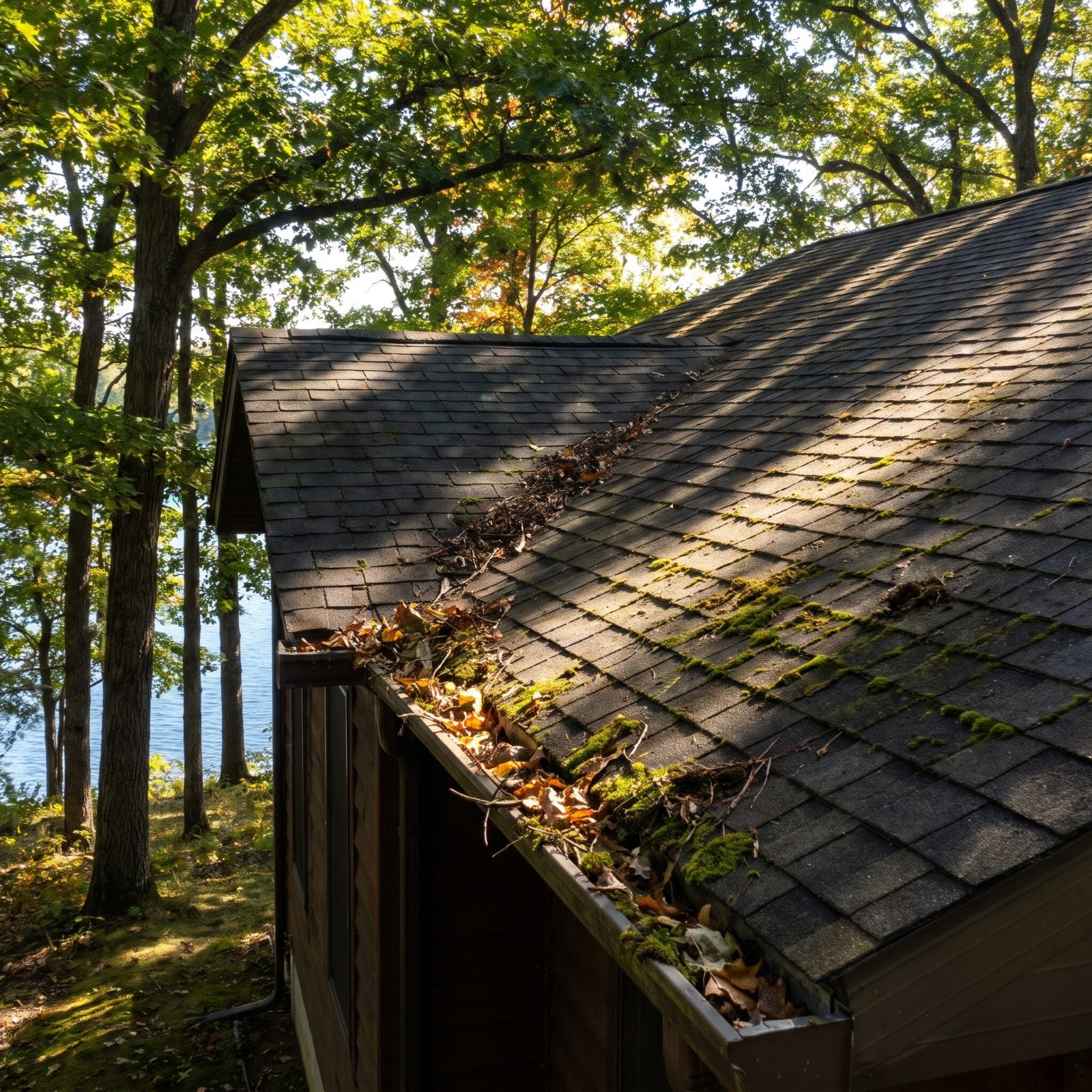 Big Shade Trees Dropping Everything Onto Your Roof