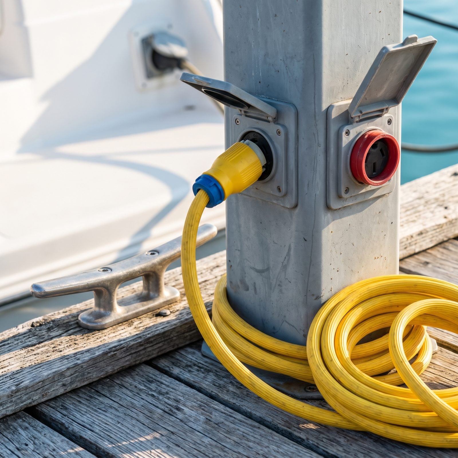 The Boat's Shore-Power Needs Do Not Match the Pedestal