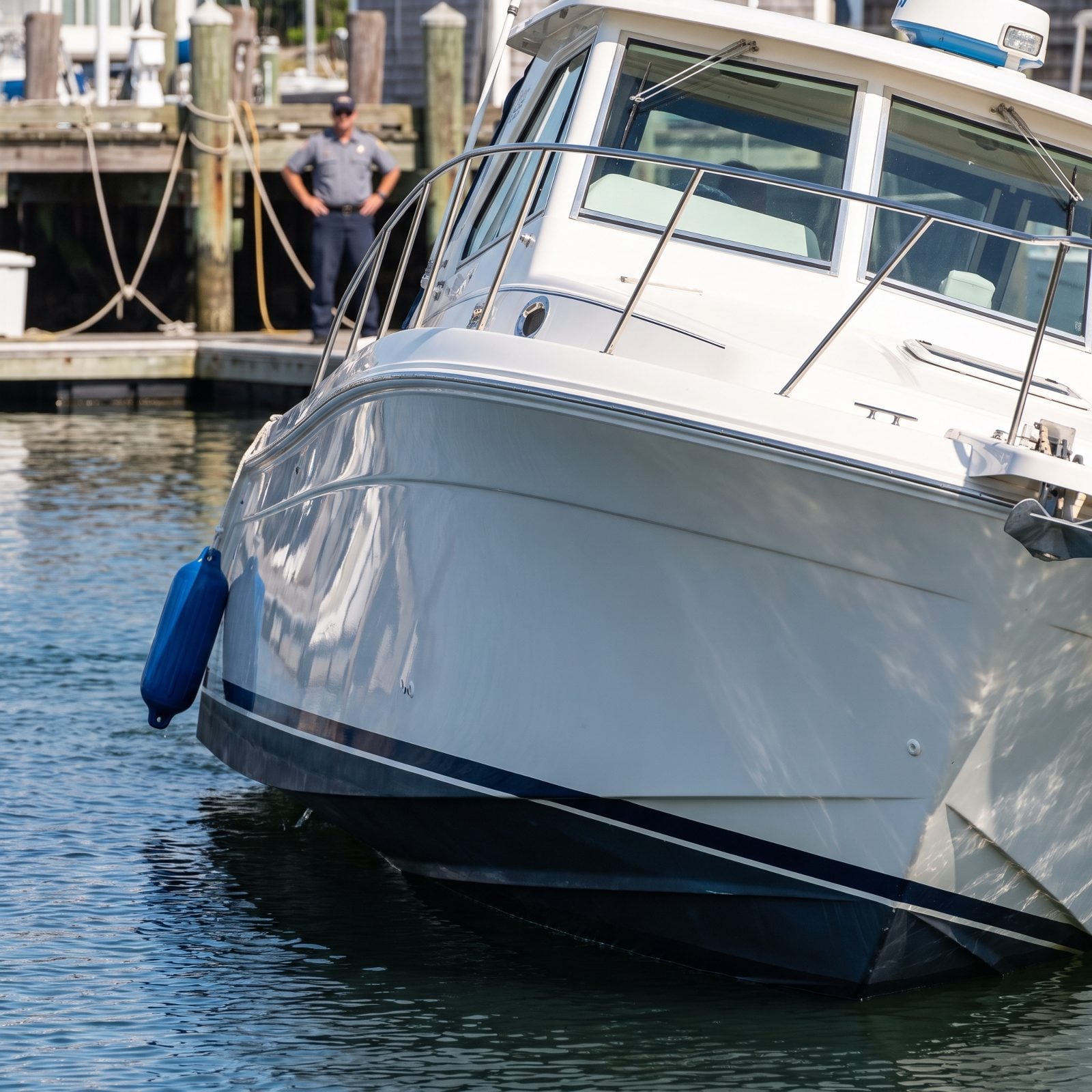 The Boat Sits Lower on One Side Than Expected