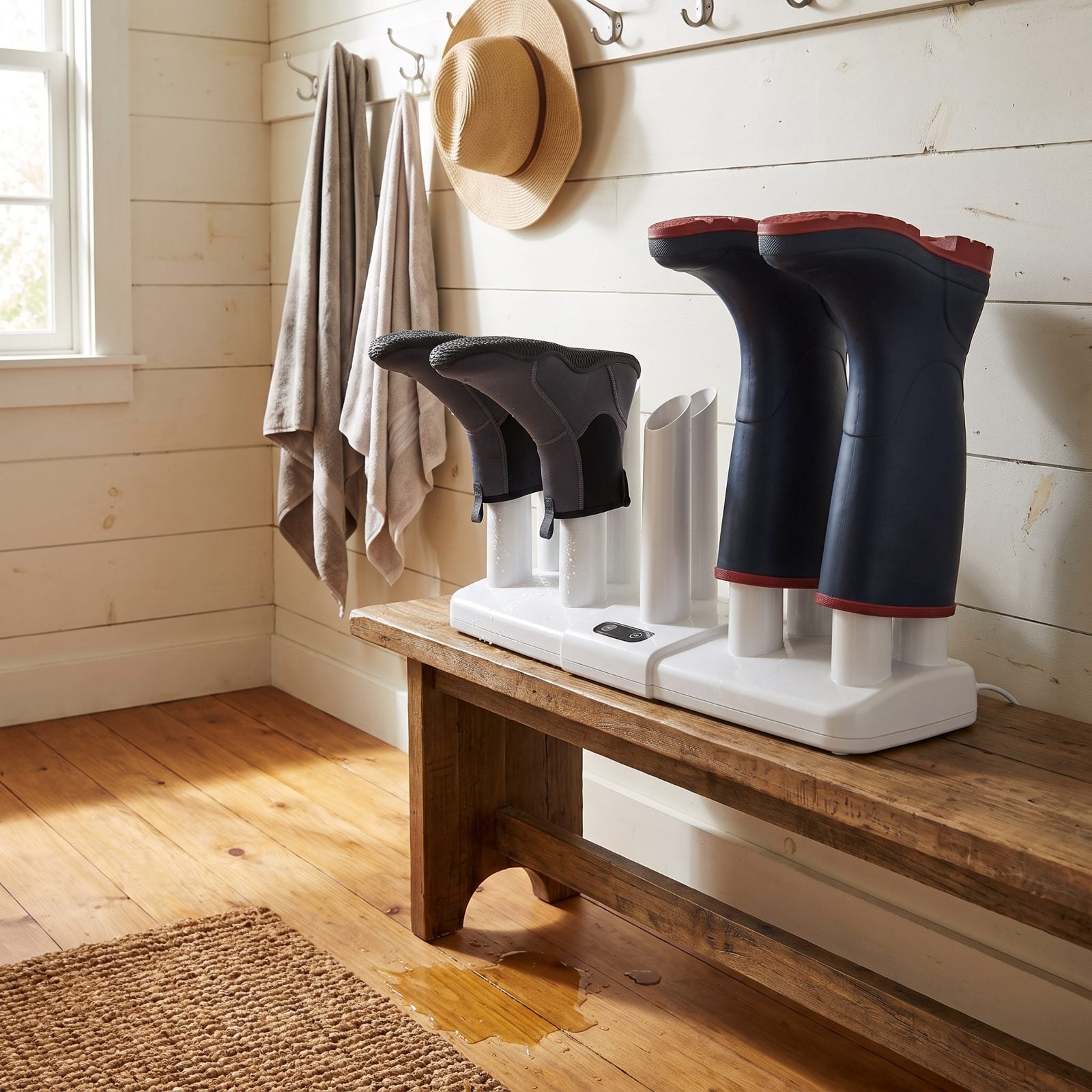 A Boot Dryer Reserved for Wet Water Shoes