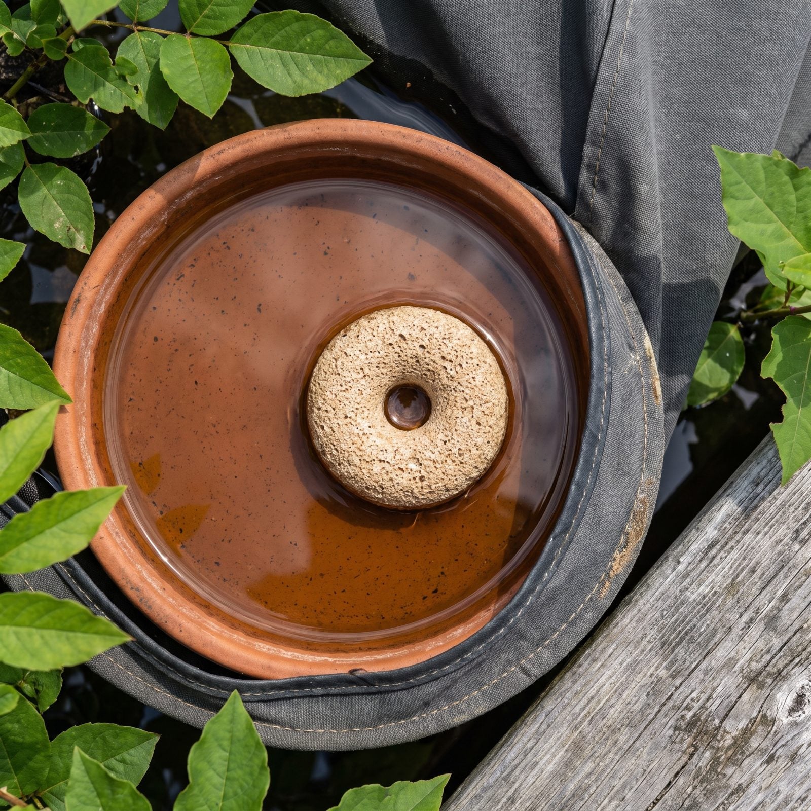 Bti Mosquito Dunks Placed in Standing Water