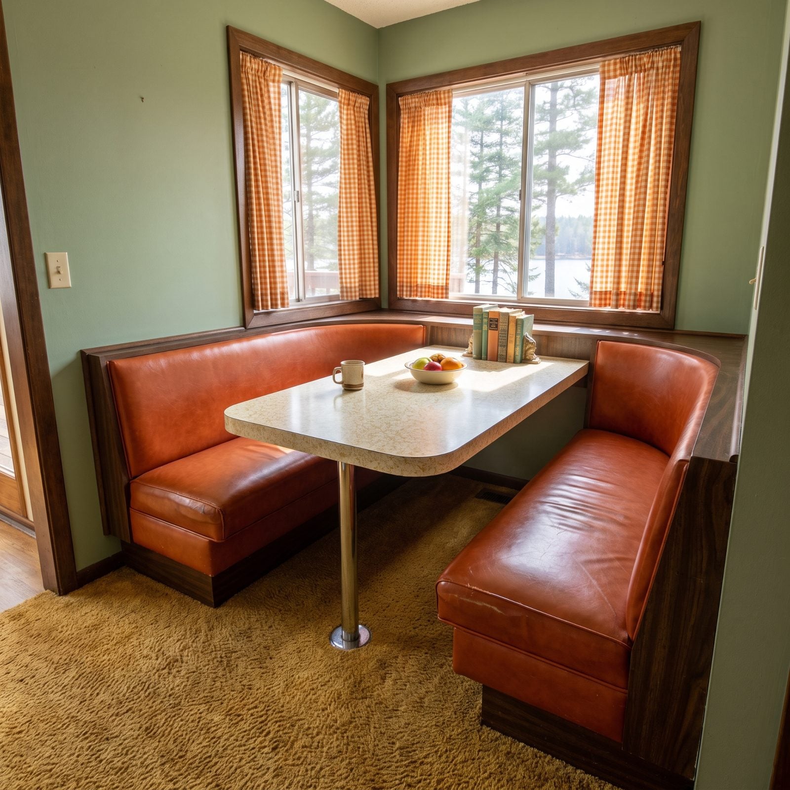 A Built-In Formica Dinette Booth