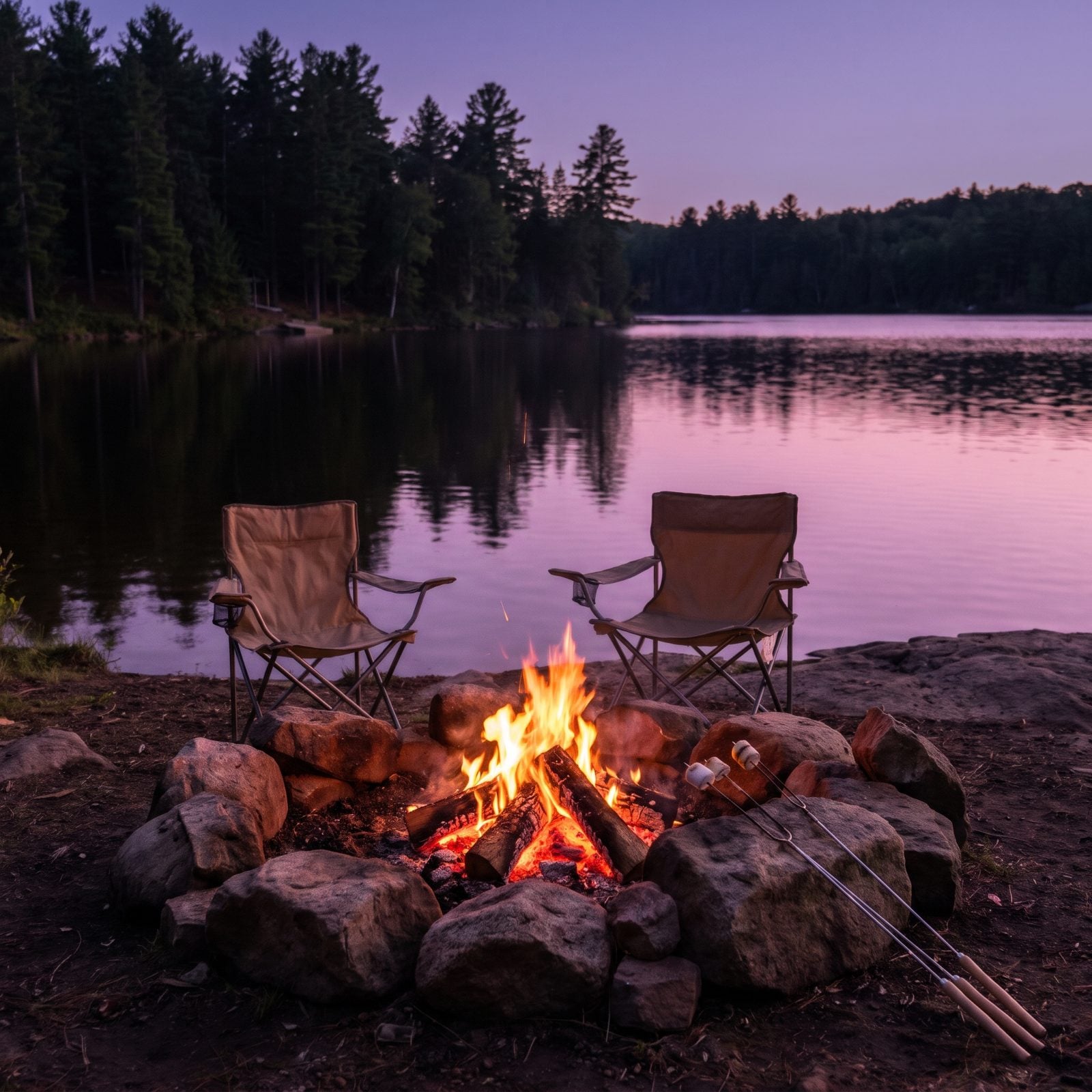 A Campfire Counts as a Full Evening's Entertainment