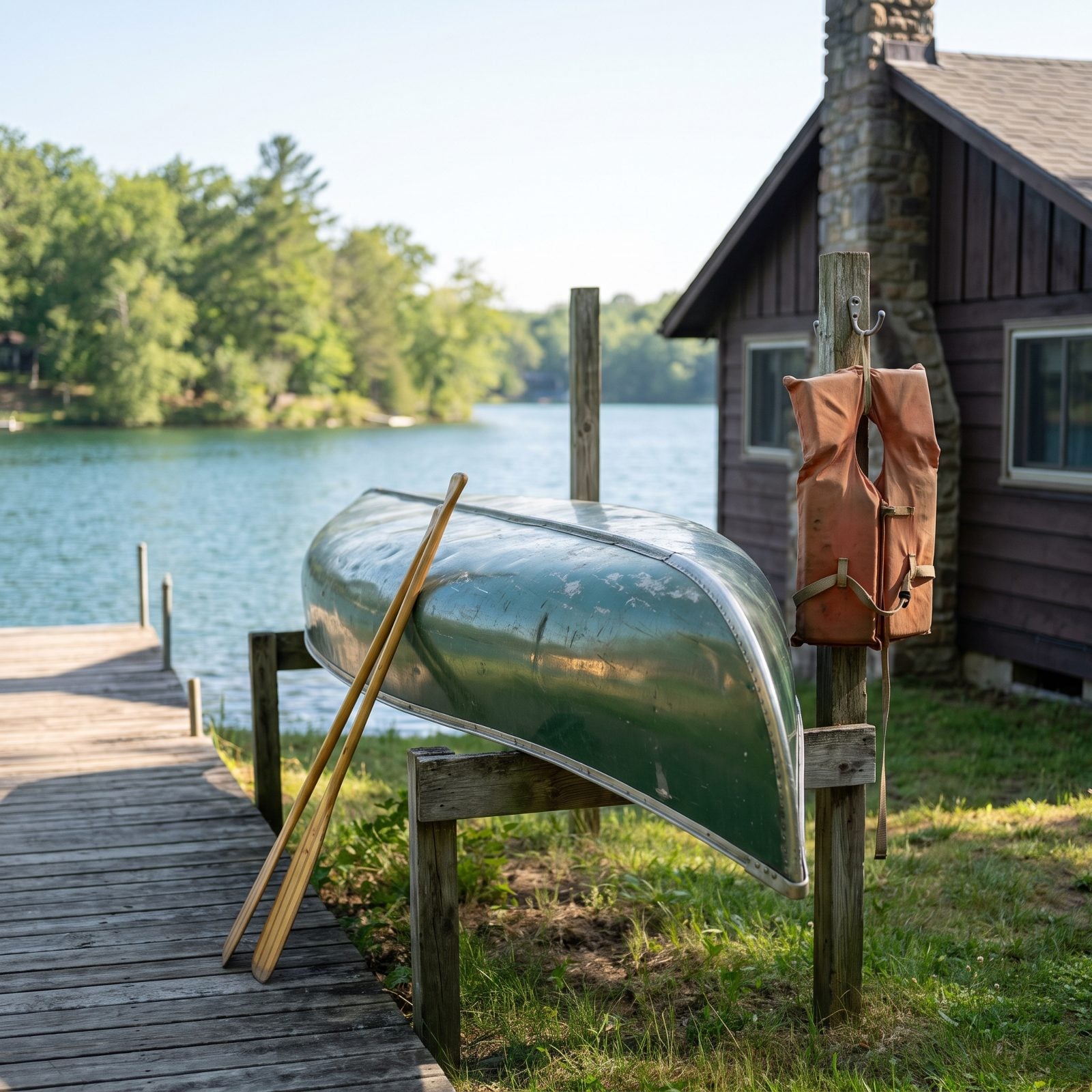 A Canoe Parked in Plain Sight Beats One Hidden Away