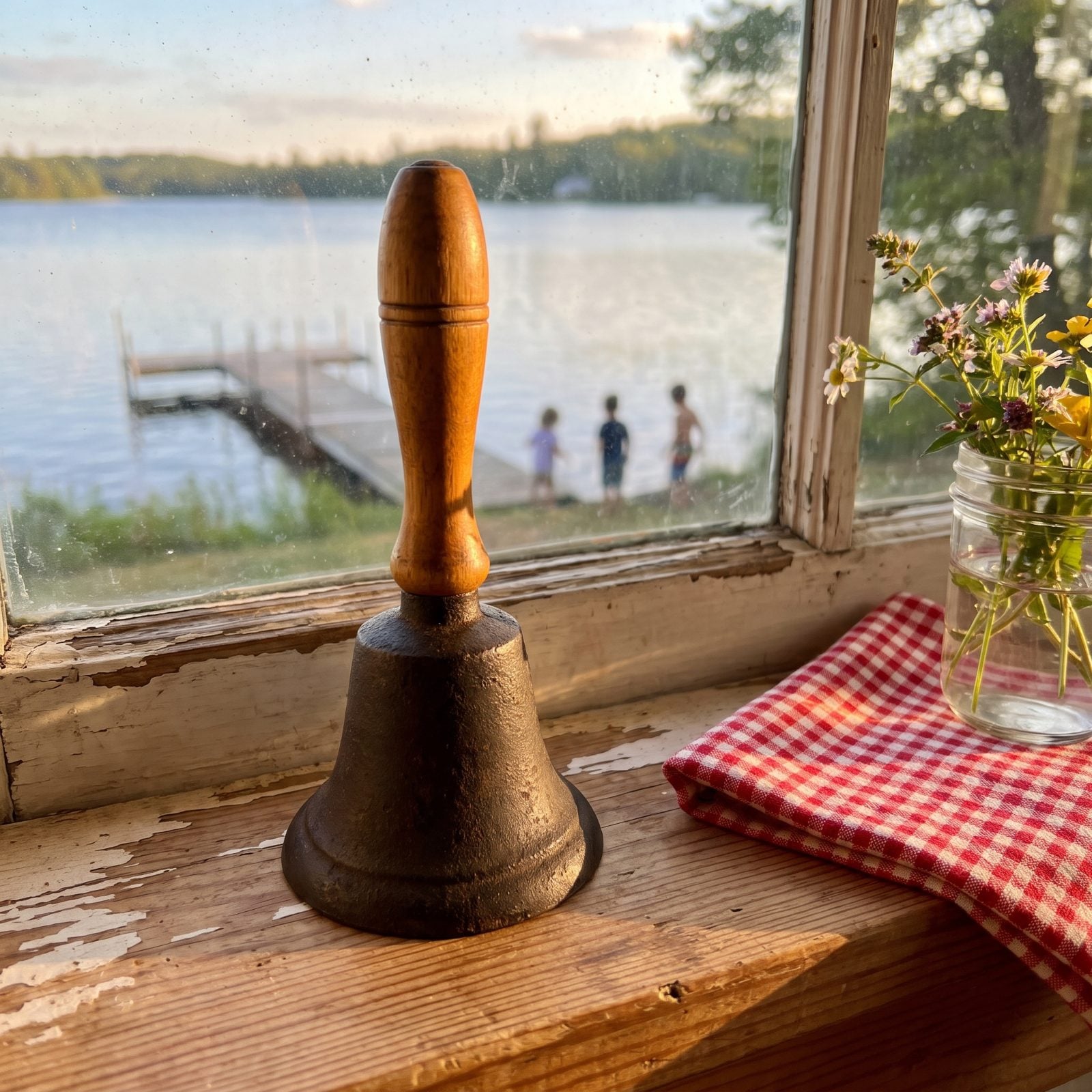 The Cast-Iron Hand Bell That Called Everyone to Supper