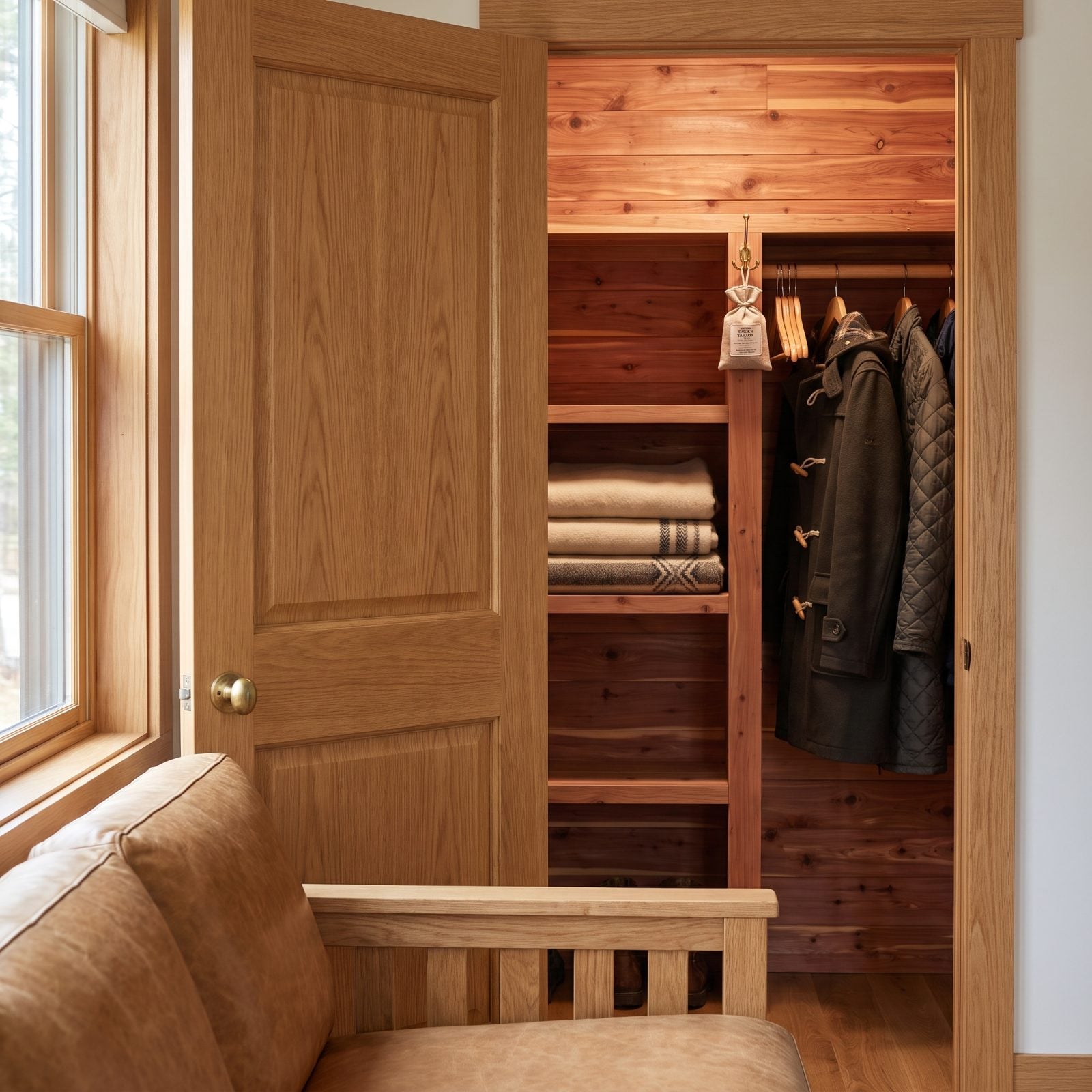 A Cedar-Lined Closet That Smells Like the Woods