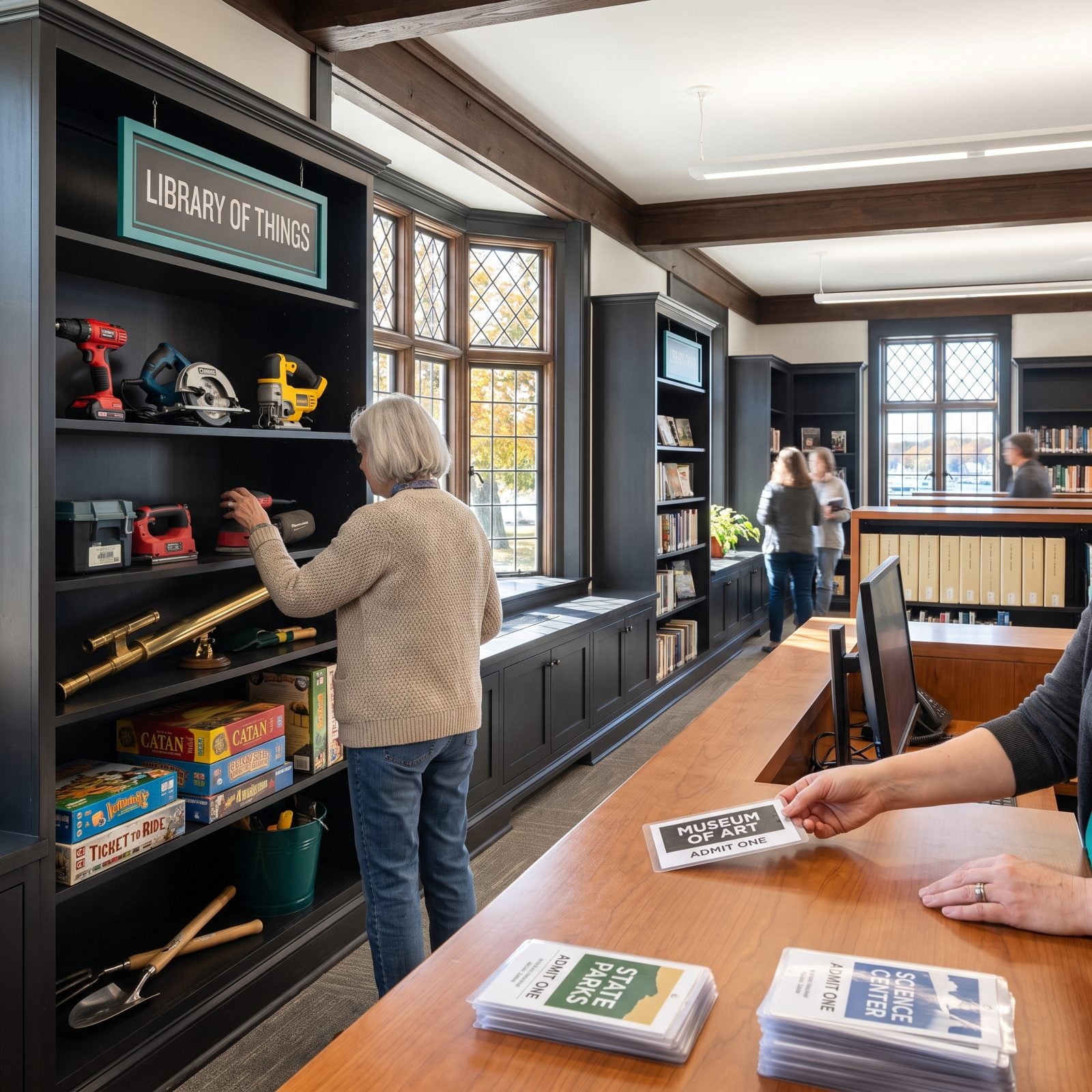 Check the Library Before Buying Tools, Entertainment, or Attraction Passes
