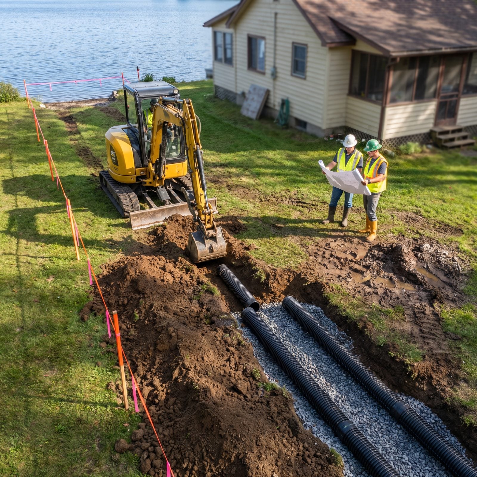 Costly Septic Replacement When Shoreline Setbacks Squeeze the Drainfield