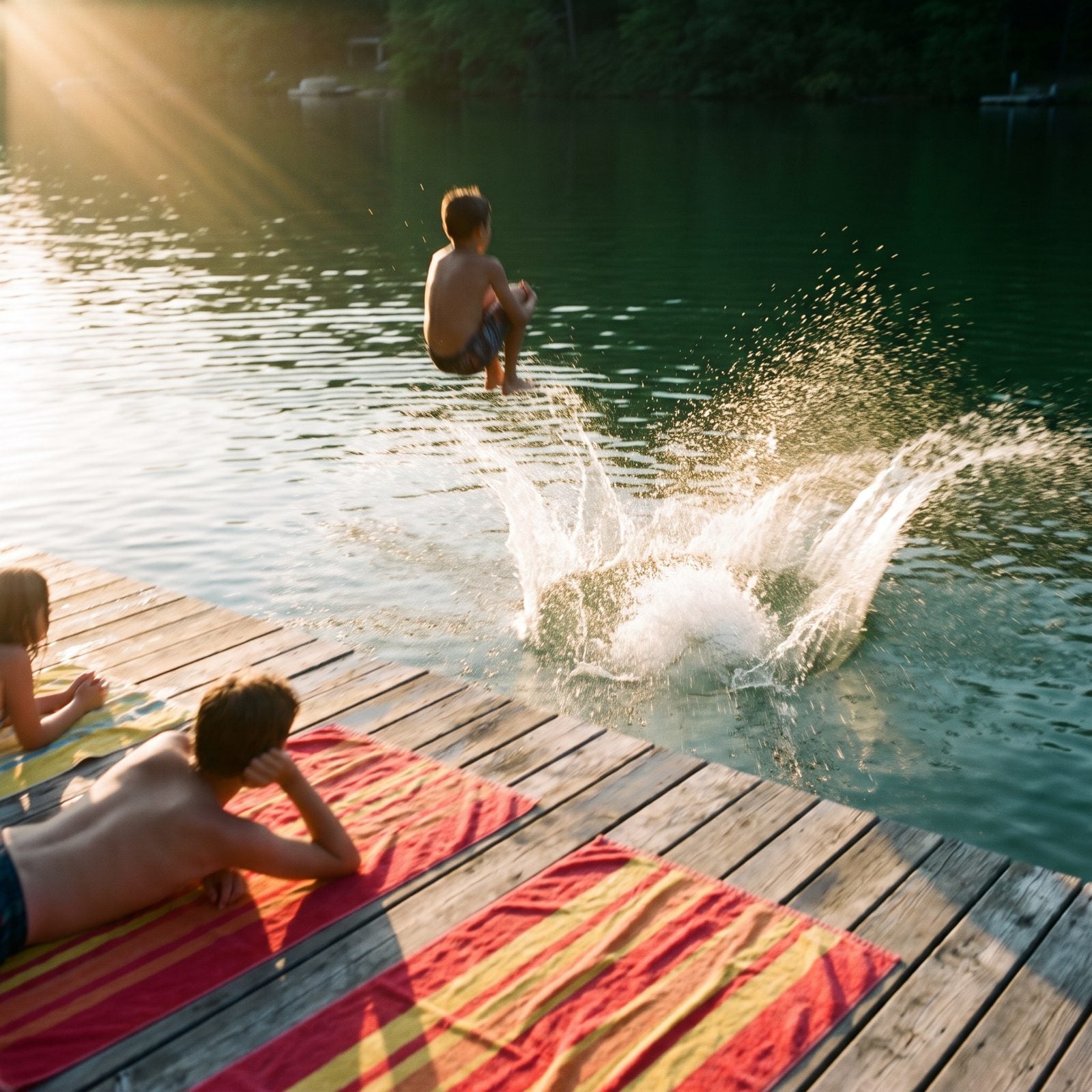 The cousin whose cannonball always landed too close to the sunbathers