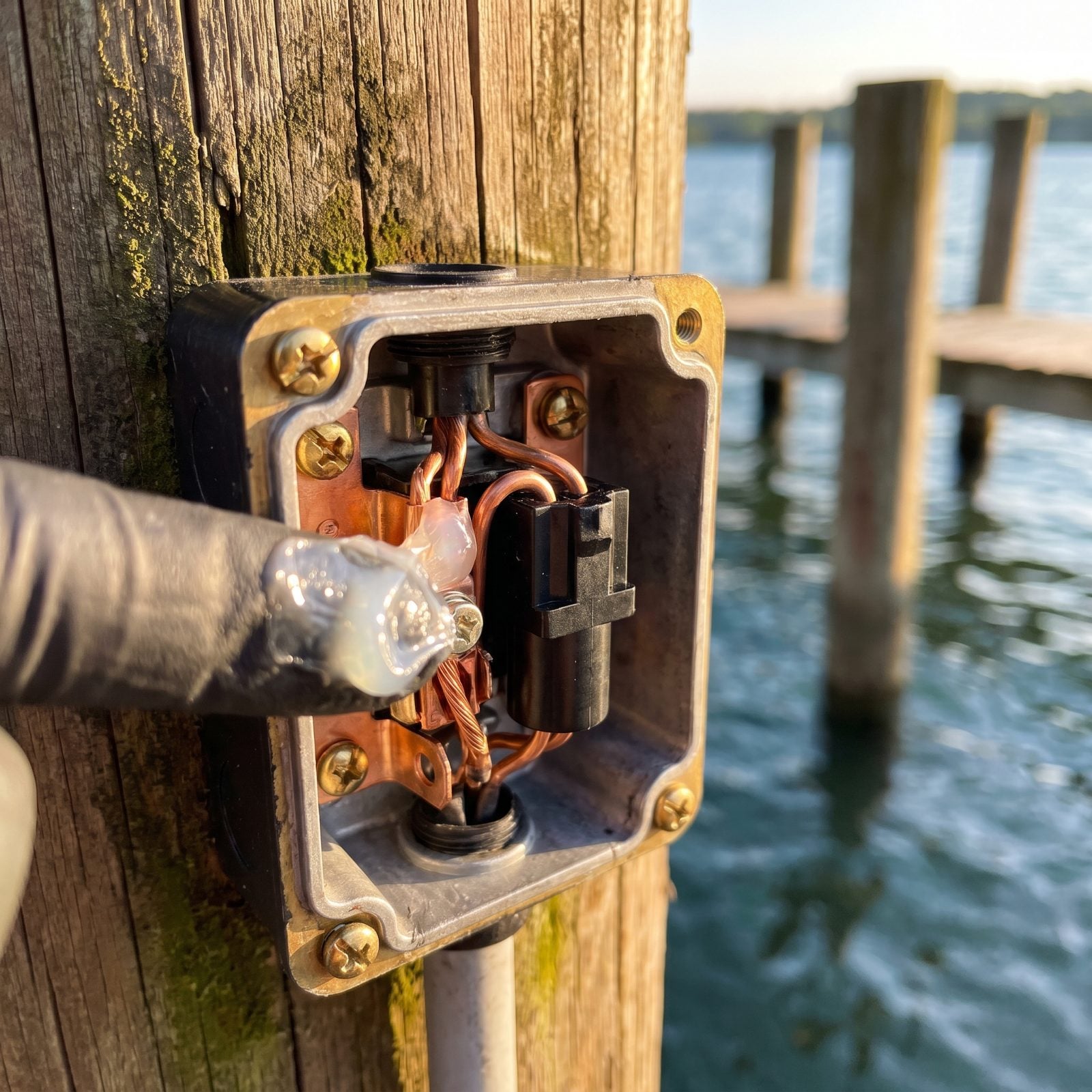 Dielectric Grease on Every Outdoor Electrical Connection