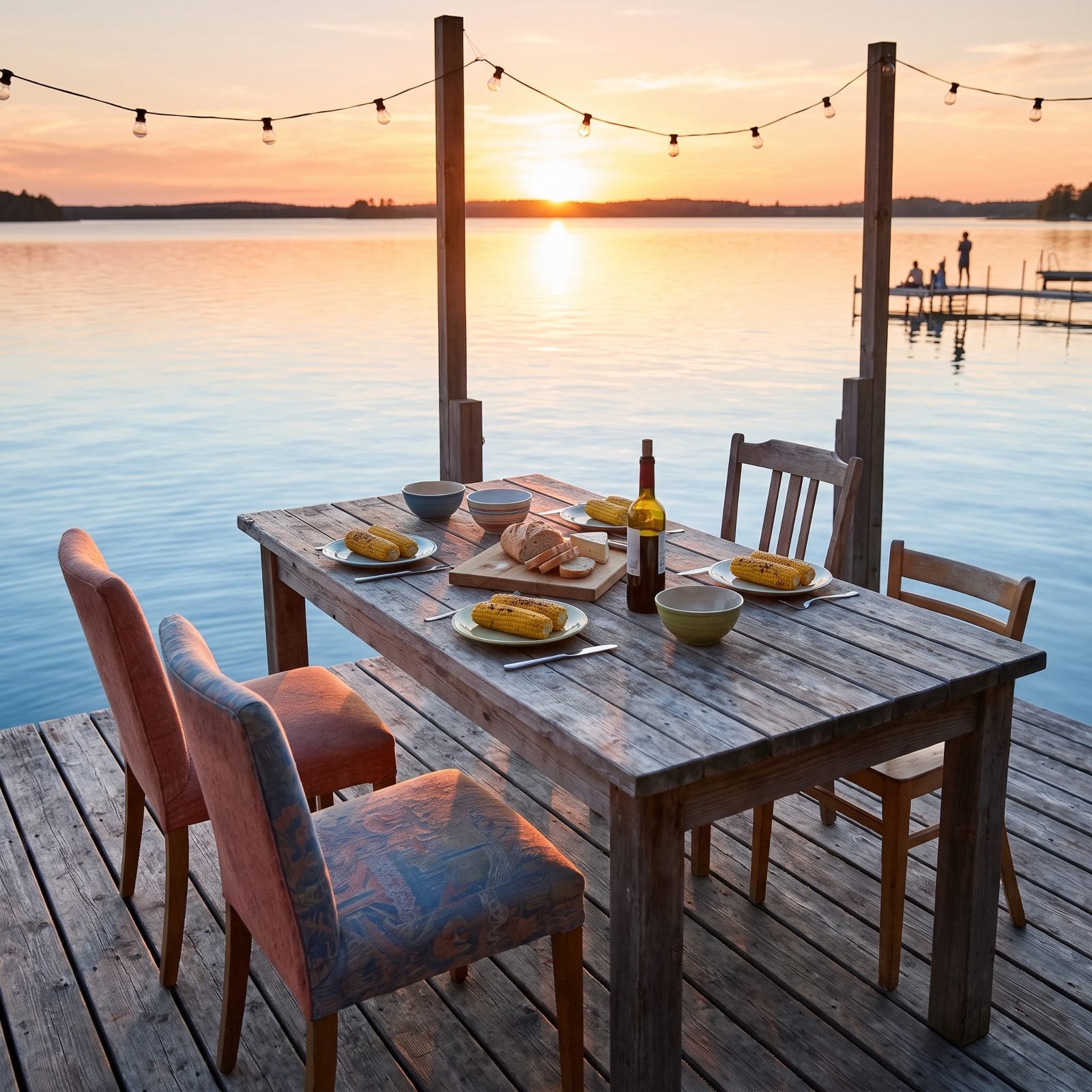 Dinner at Six Sharp Gives Way to the Sunset Clock