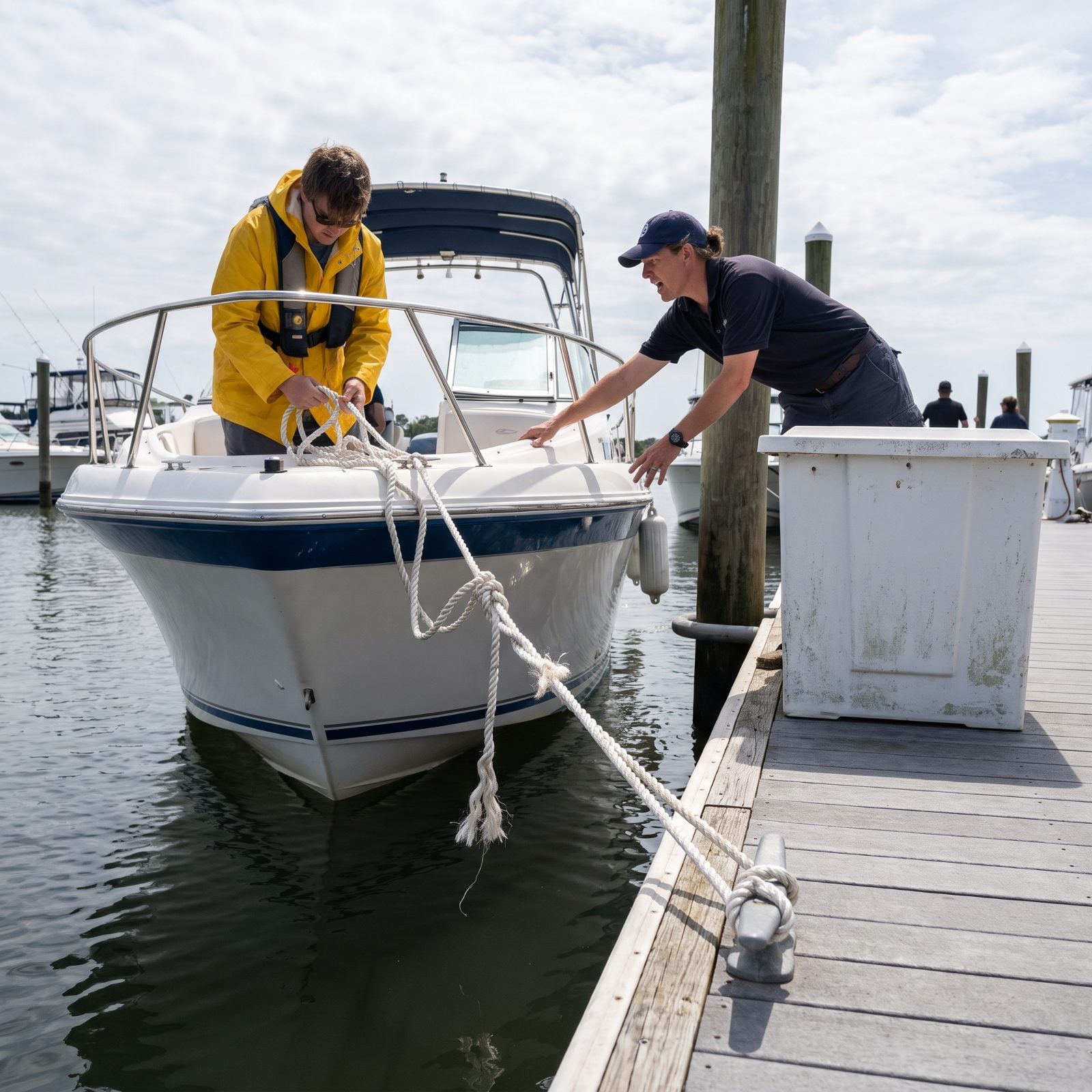 Dock Lines Are Too Short, Too Stiff, or Not Ready to Deploy