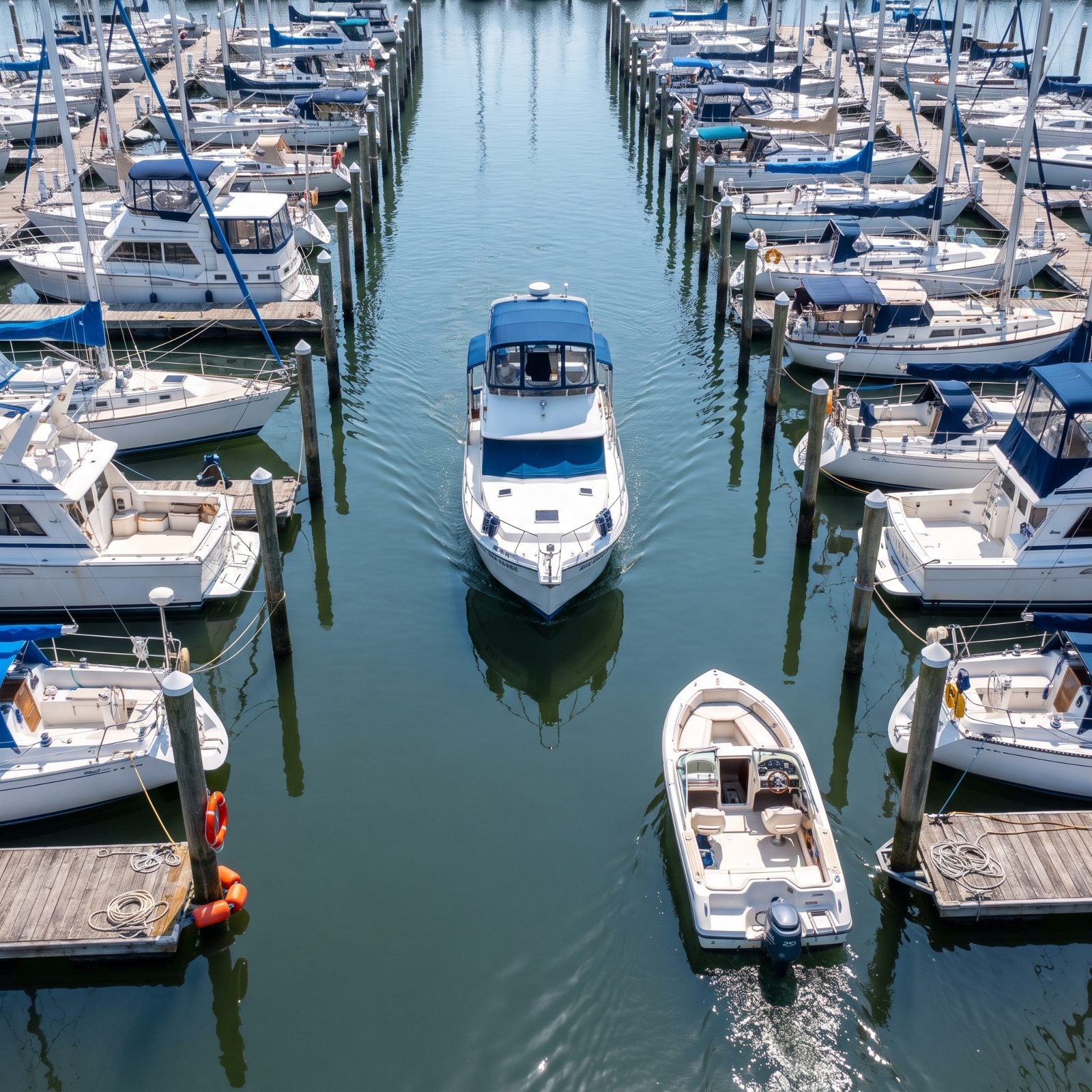 Don't Force Two Boats Into a One-Boat Fairway
