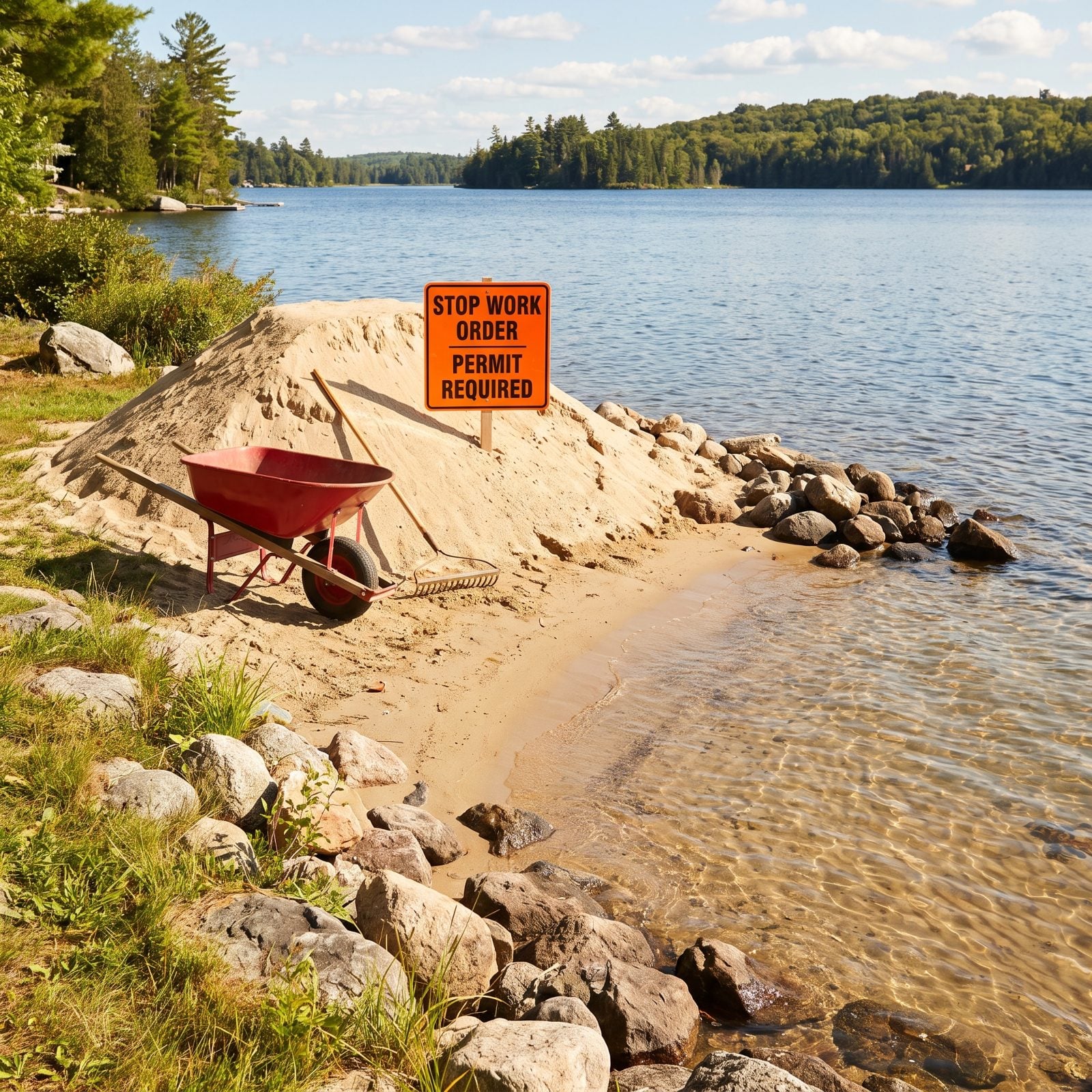 That Dream of Trucking In Fresh Beach Sand May Need a Permit First
